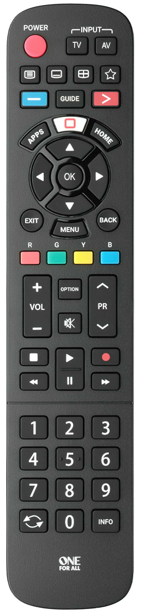 Mando Para TV Panasonic One For All URC 4914
