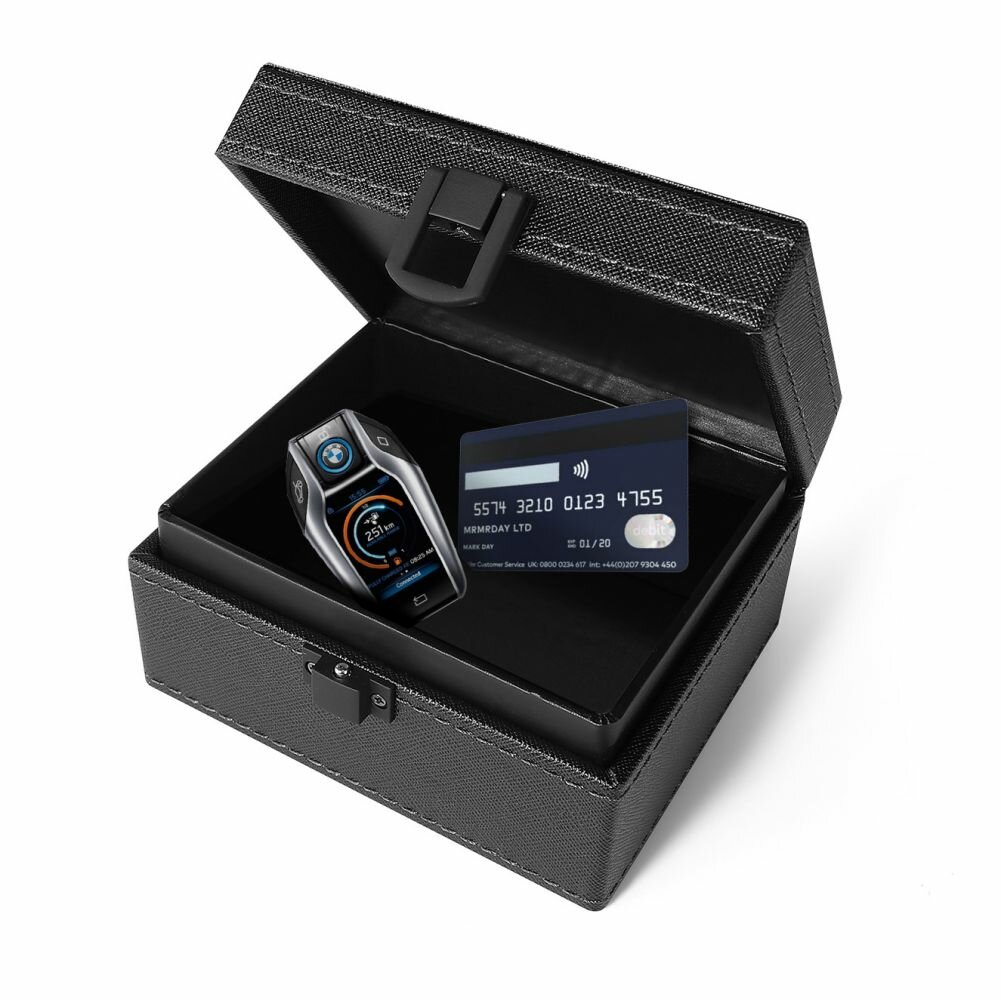 TECH-PROTECT V3 Keyless RFID Signal Blocker Box Czarny Pudełko z ochroną  RFID na kluczyki - niskie ceny i opinie w Media Expert