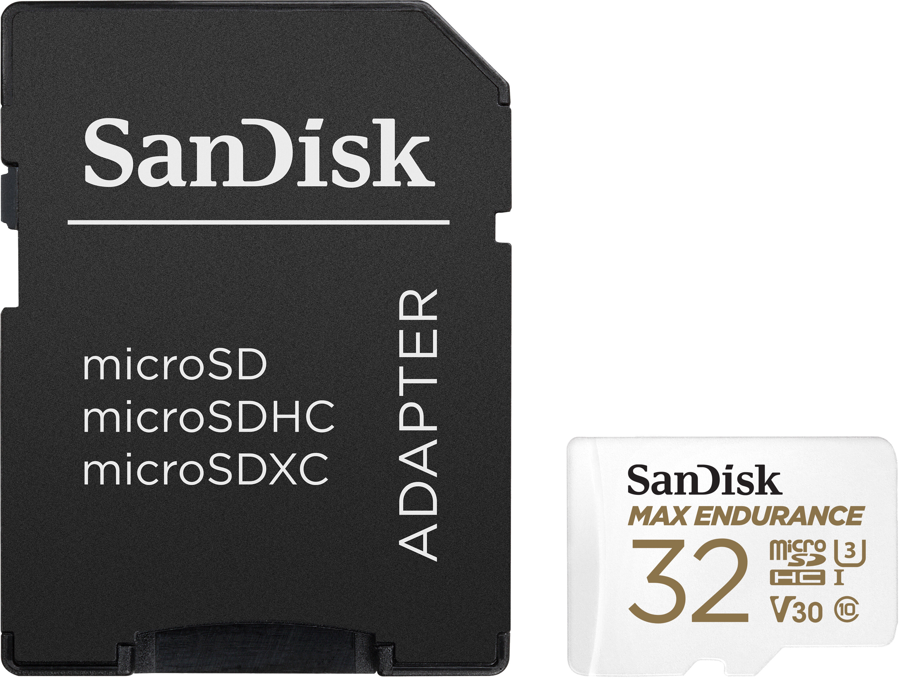 SANDISK Max Endurance microSDHC 32GB + SD Adapter Karta pamięci - niskie  ceny i opinie w Media Expert