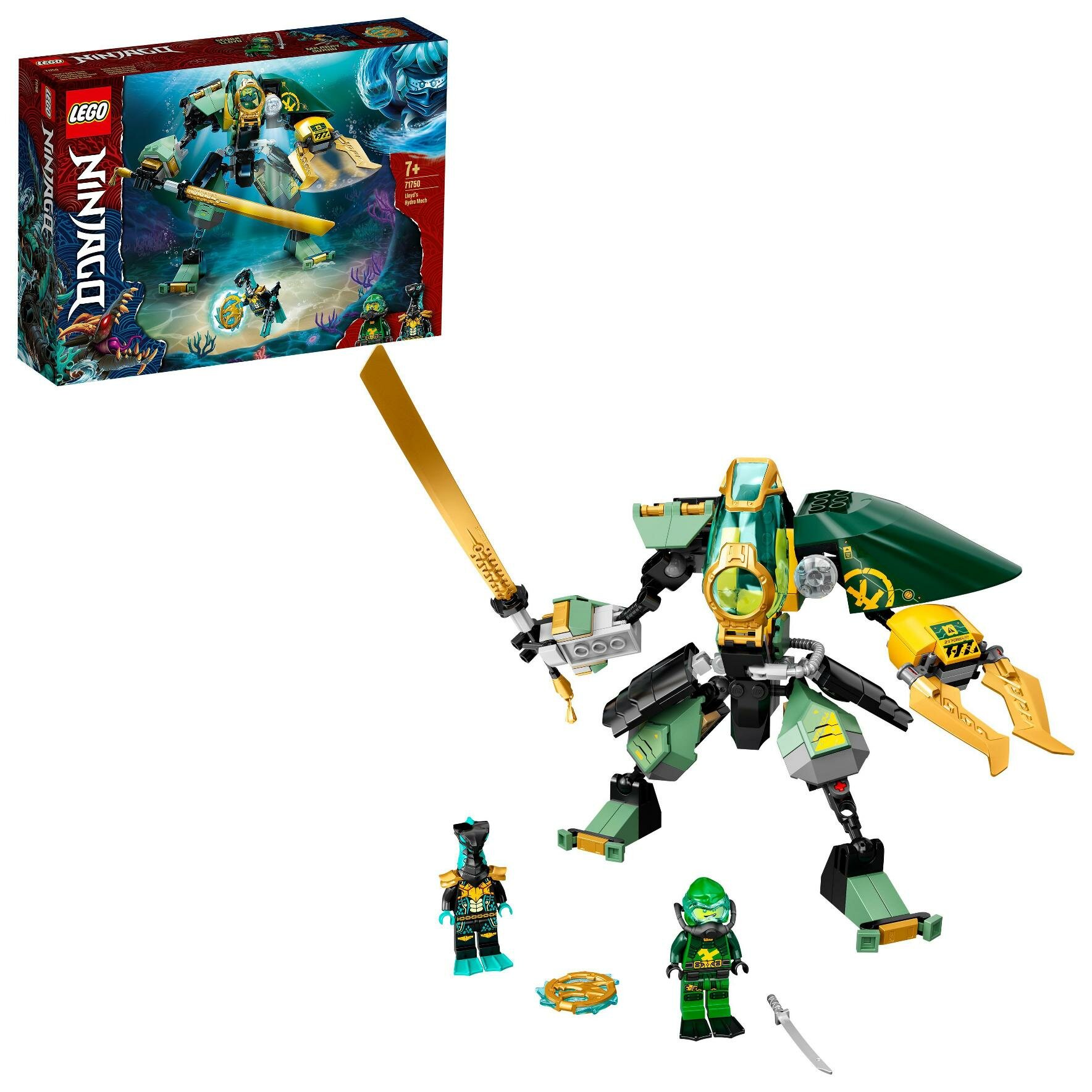 LEGO Ninjago Wodny mech Lloyda 71750 - niskie ceny i opinie w Media Expert