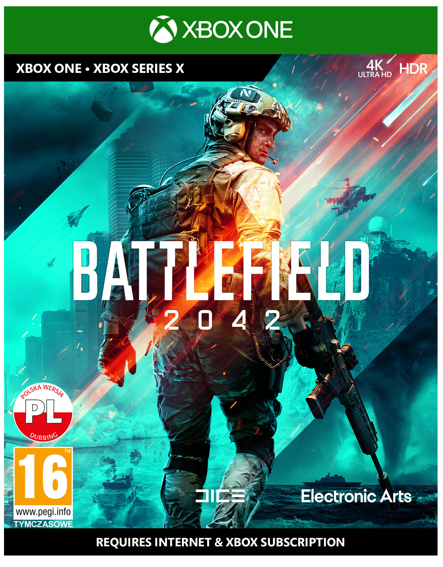 Battlefield 2042 Gra XBOX ONE - niskie ceny i opinie w Media Expert