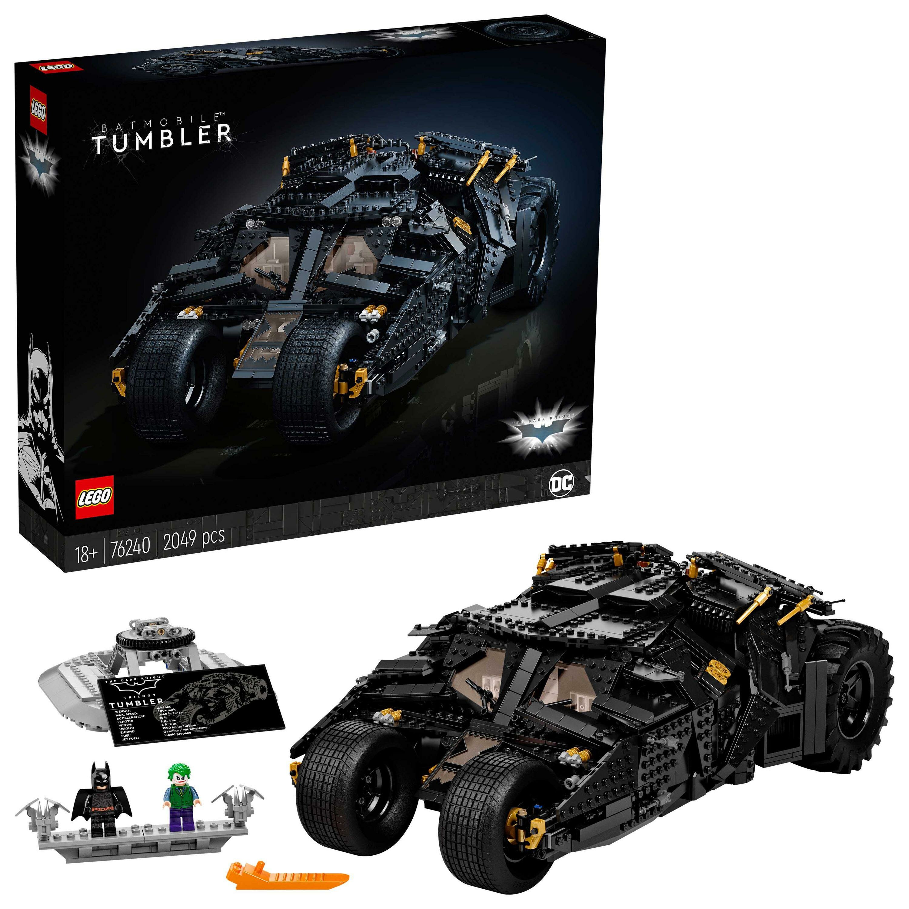 LEGO DC Batman Batmobil Tumbler 76240 - niskie ceny i opinie w Media Expert