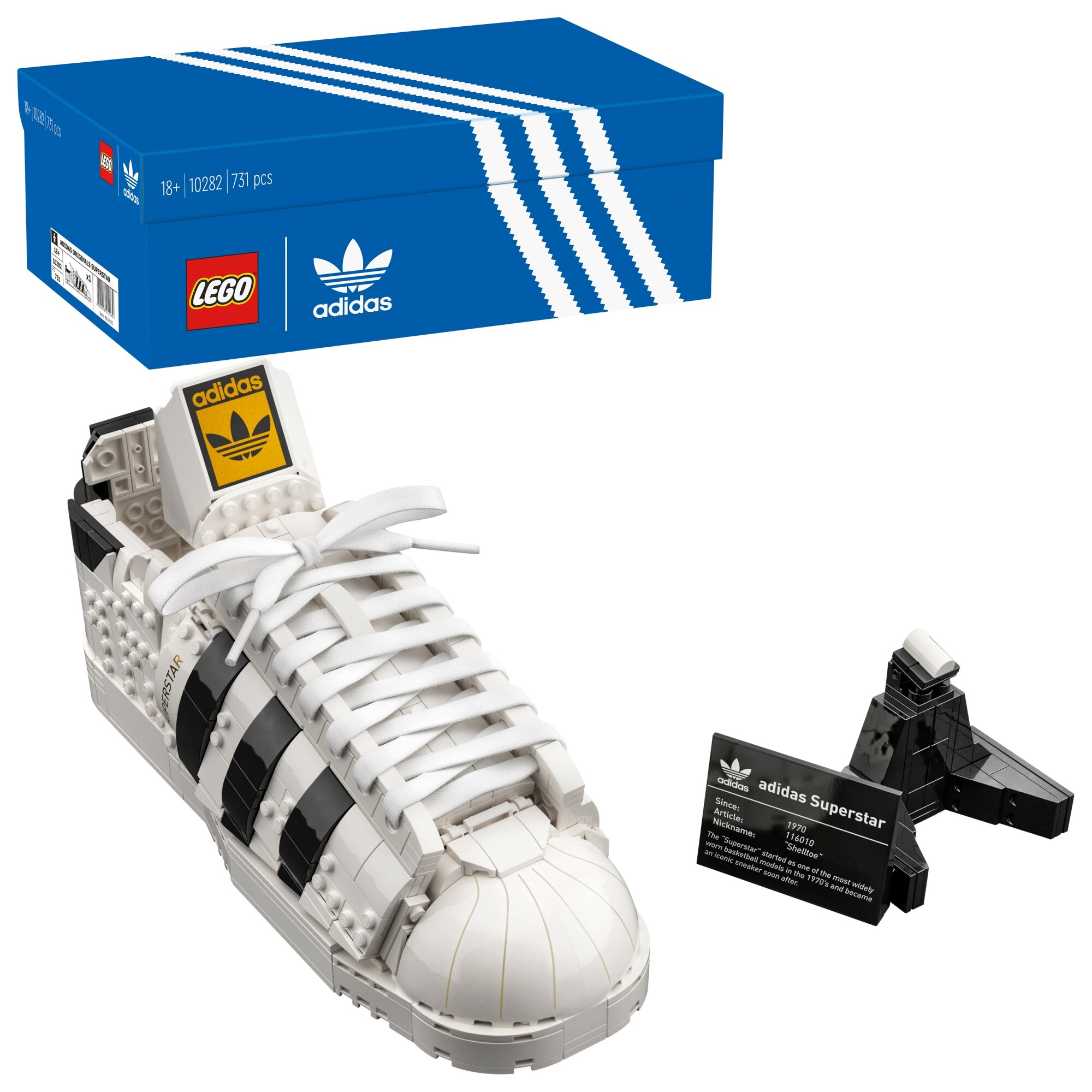 LEGO ICONS But adidas Originals Superstar 10282 - niskie ceny i opinie w  Media Expert