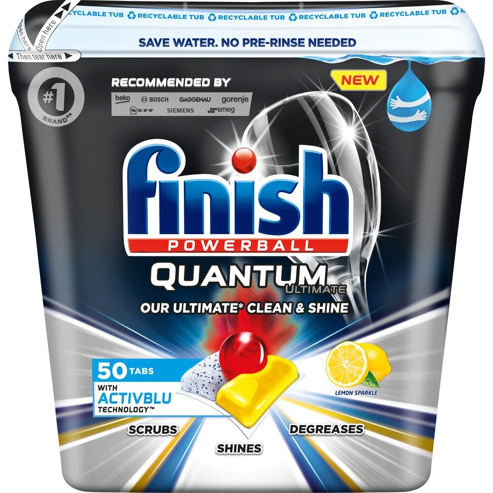 FINISH Quantum Ultimate 50 szt. Kapsułki do zmywarek - niskie ceny i opinie  w Media Expert