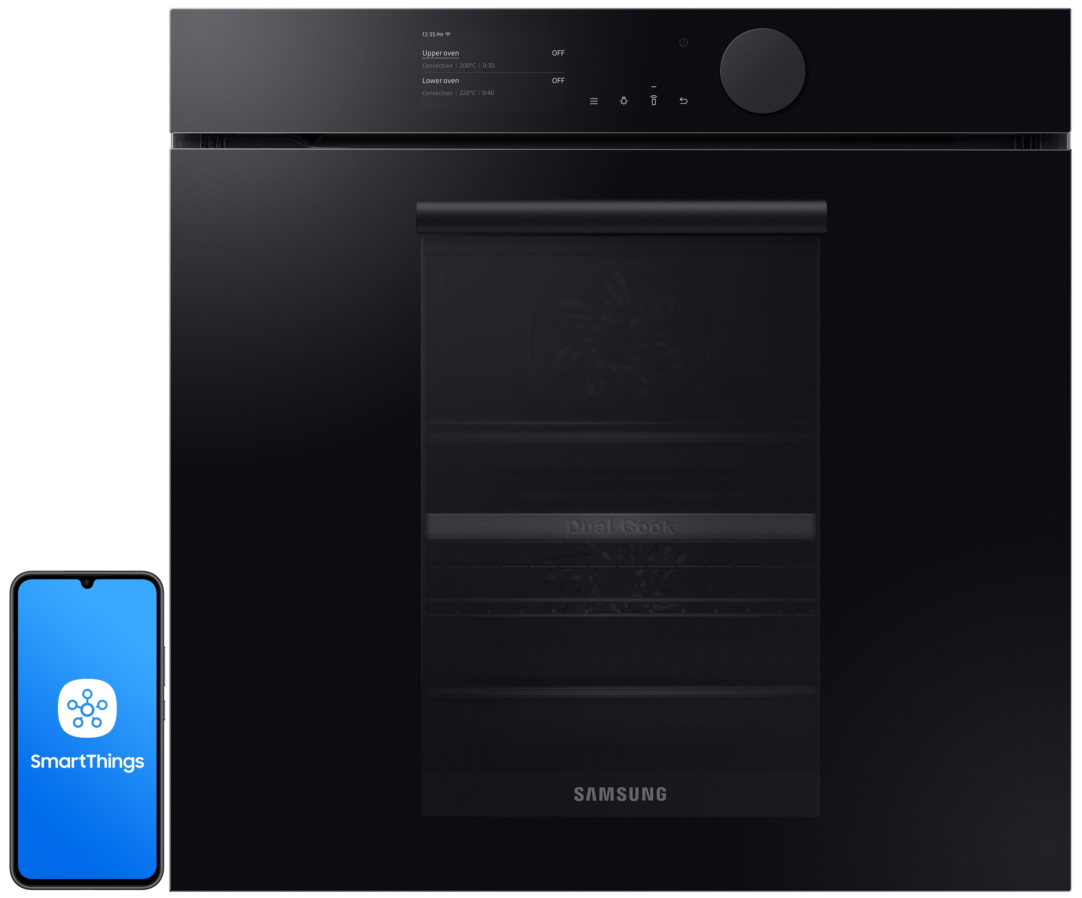 SAMSUNG NV75T8549RK EO Dual Cook Elektryczny Czarny A+ Piekarnik - niskie  ceny i opinie w Media Expert