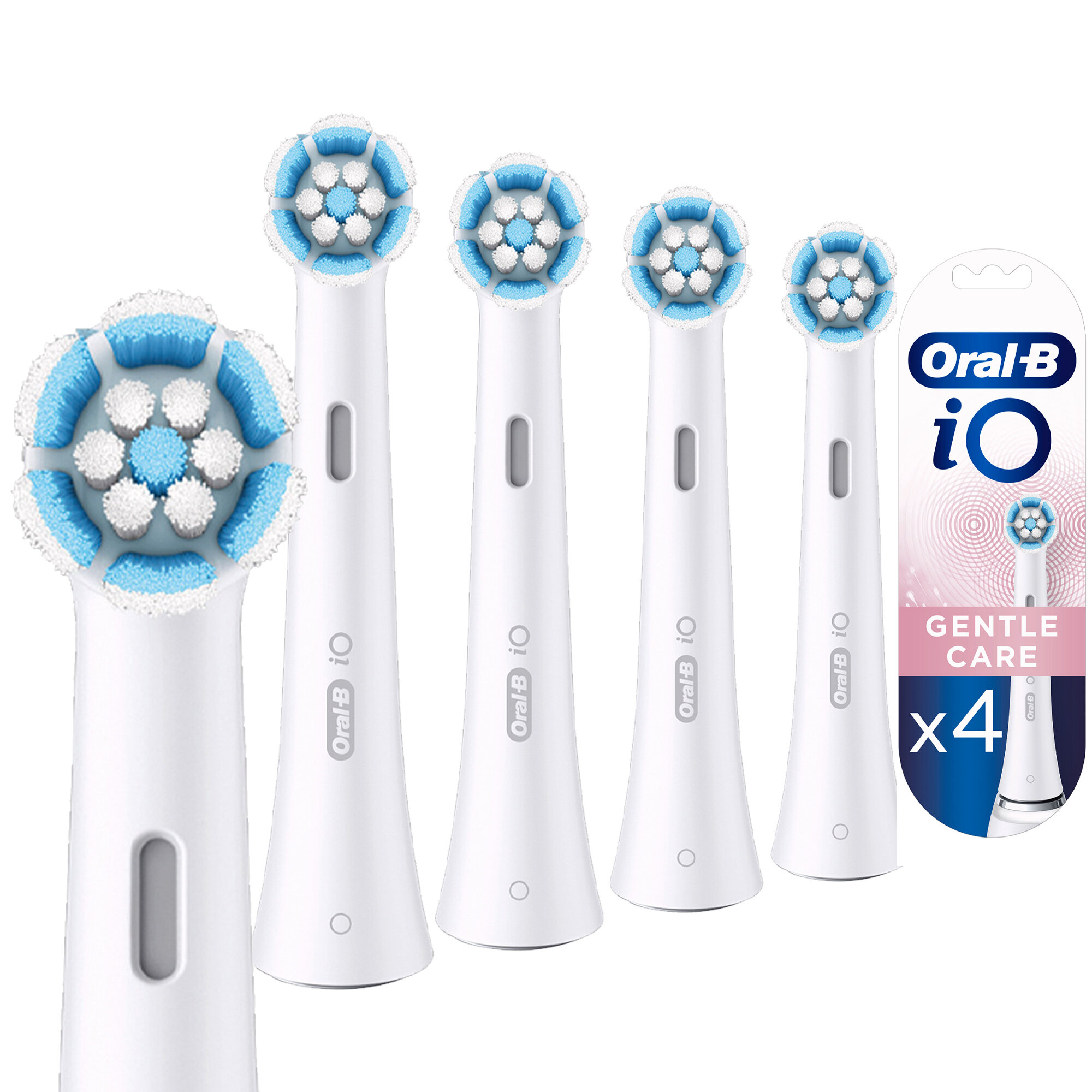 ORAL-B IO Sensitive Clean Biały (4 szt.) (Wybielanie zębów) Końcówka  szczoteczki - niskie ceny i opinie w Media Expert