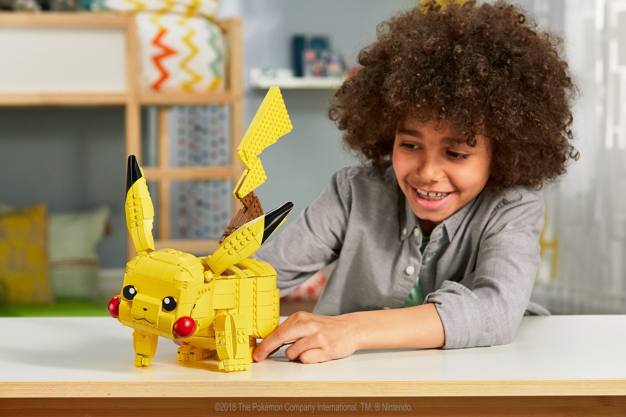 Mega Construx™ Pokemon Jumbo Pikachu Buildable Figure, 600 pc - Kroger