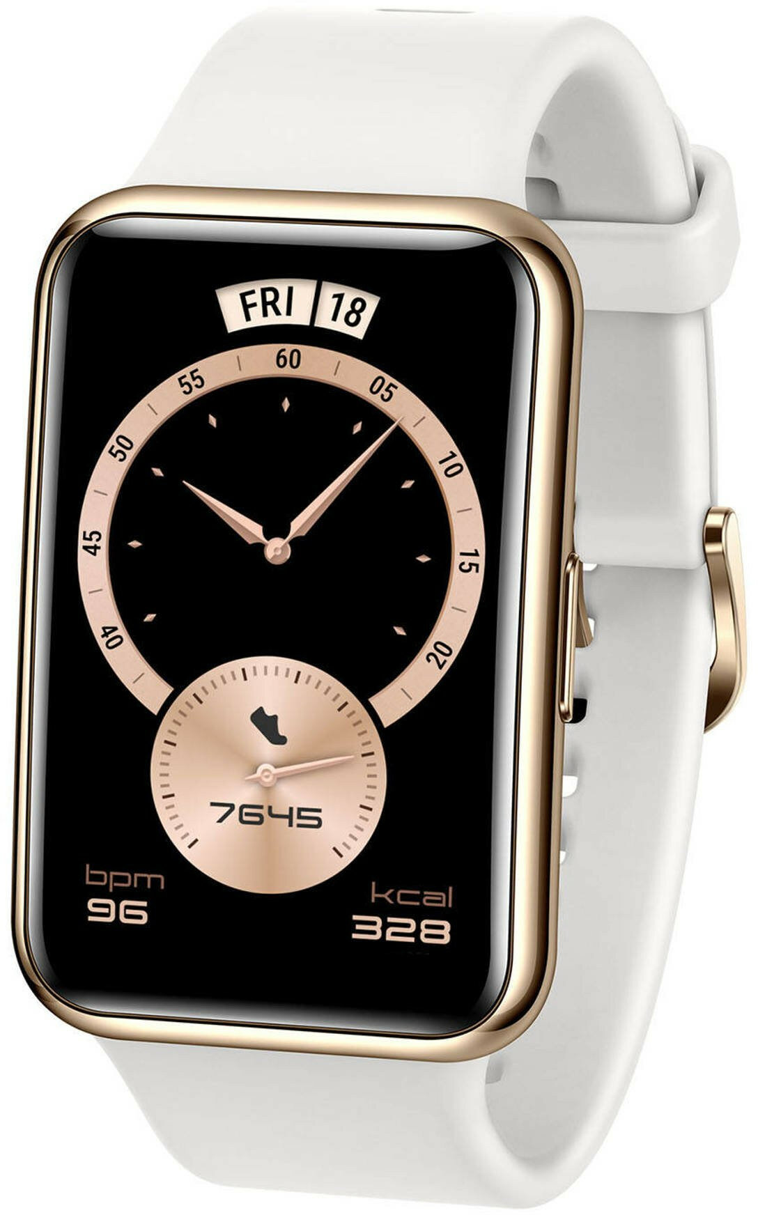 HUAWEI Watch Fit Biały Smartwatch - niskie ceny i opinie w Media Expert
