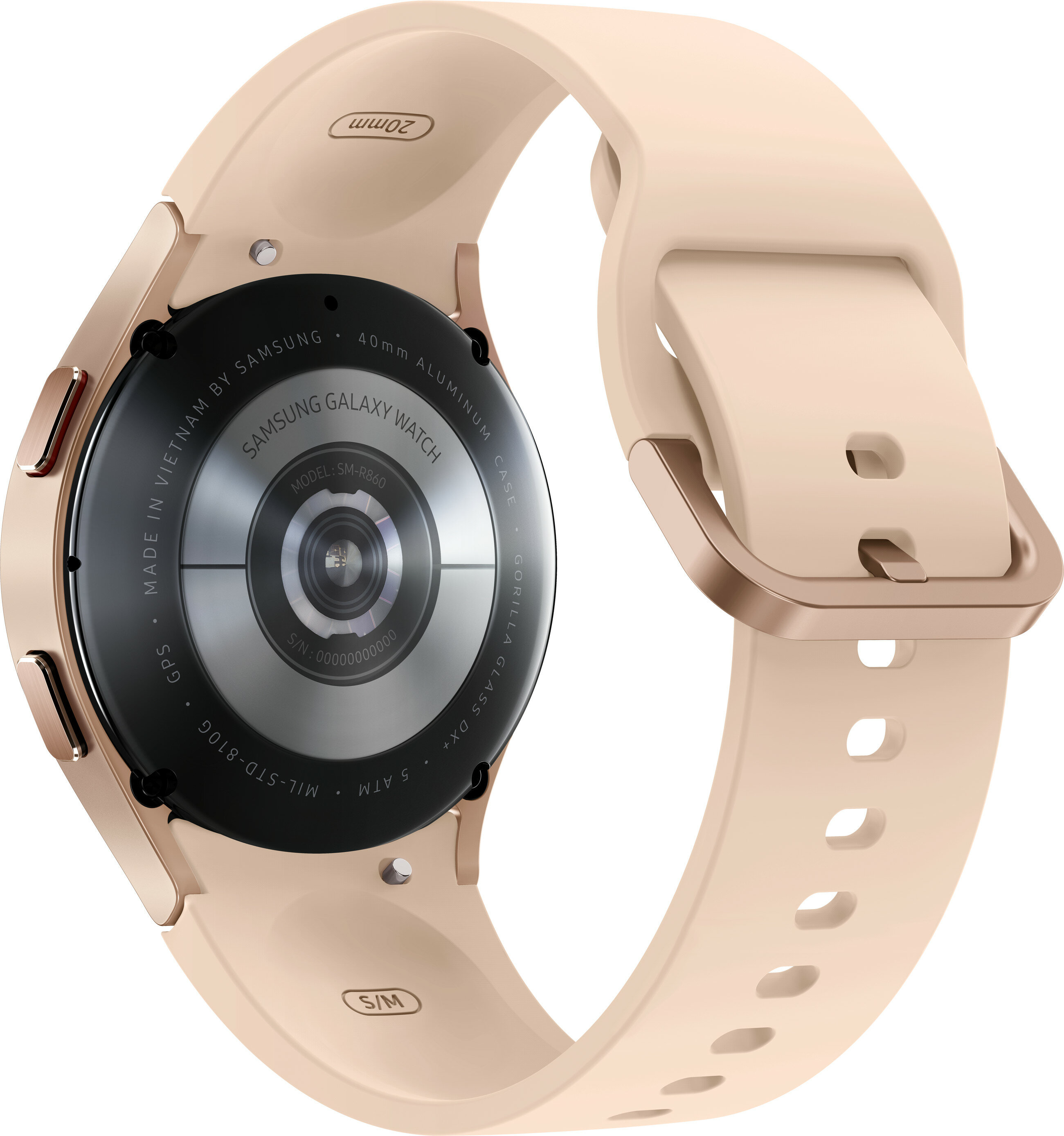 SAMSUNG Galaxy Watch 4 SM-R865FZ 40mm LTE Różowo-złoty Smartwatch - niskie  ceny i opinie w Media Expert