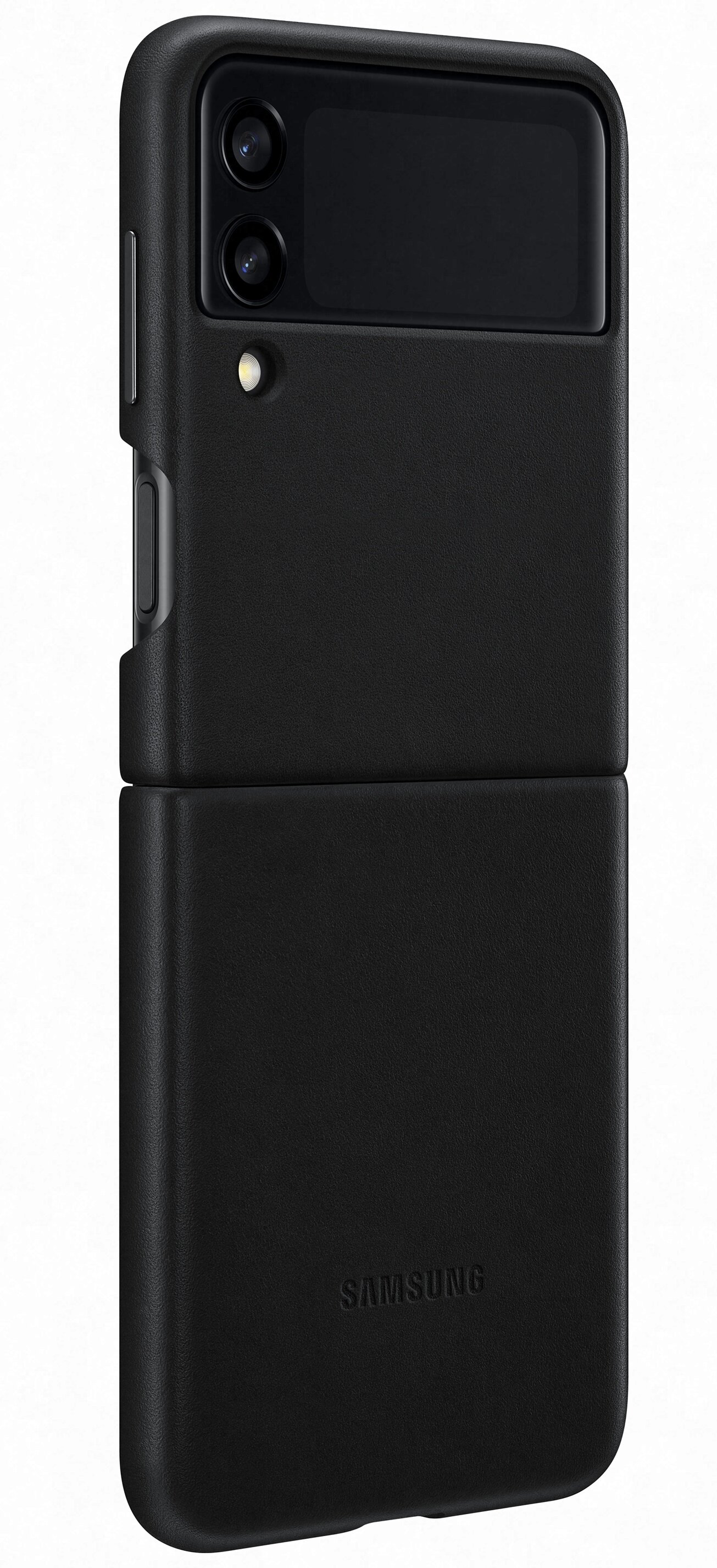 SAMSUNG Leather Cover do Galaxy Z Flip 3 EF-VF711LBEGWW Czarny Etui -  niskie ceny i opinie w Media Expert