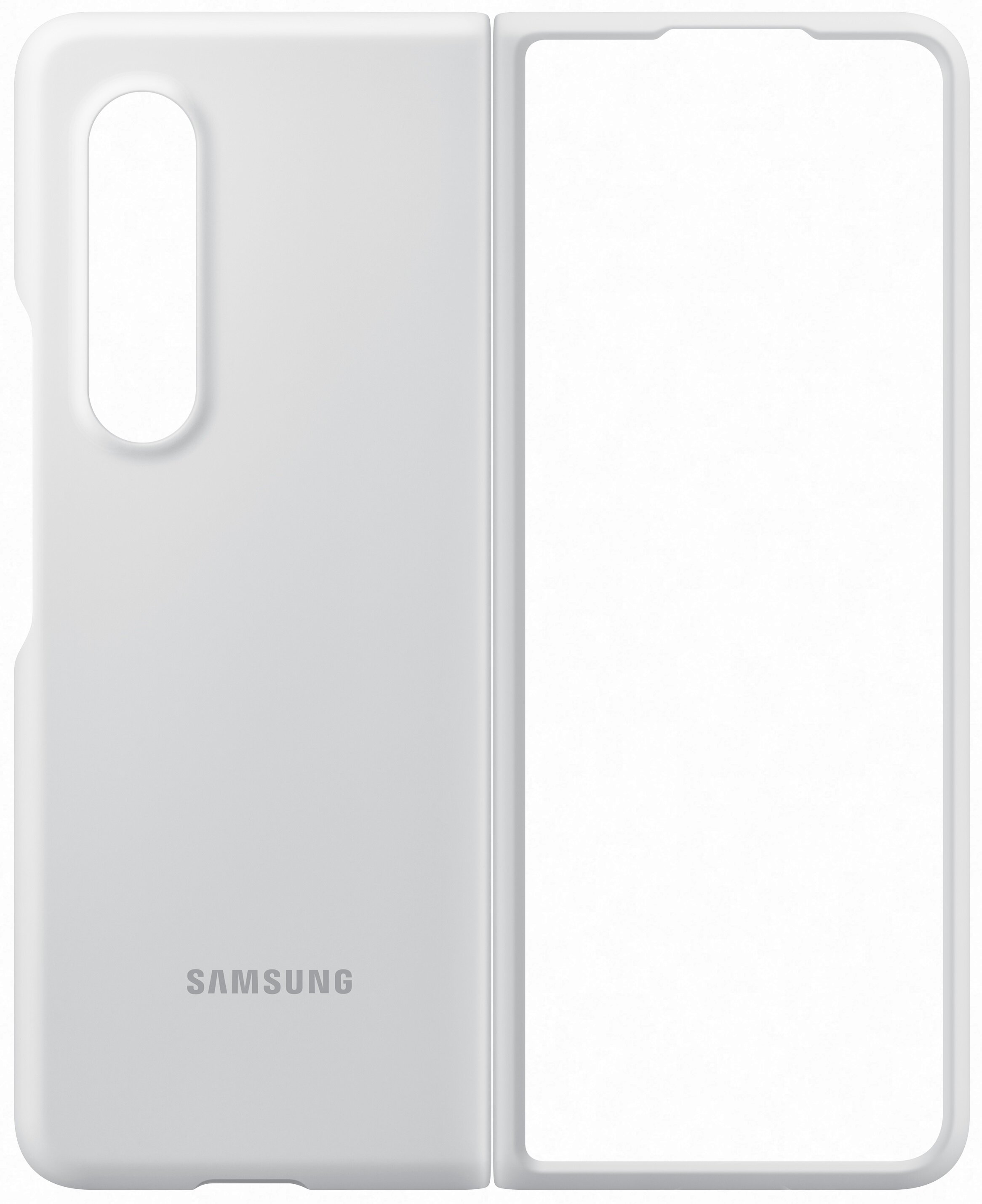 SAMSUNG Silicone Cover do Galaxy Z Fold 3 EF-PF926TWEGWW Biały Etui -  niskie ceny i opinie w Media Expert