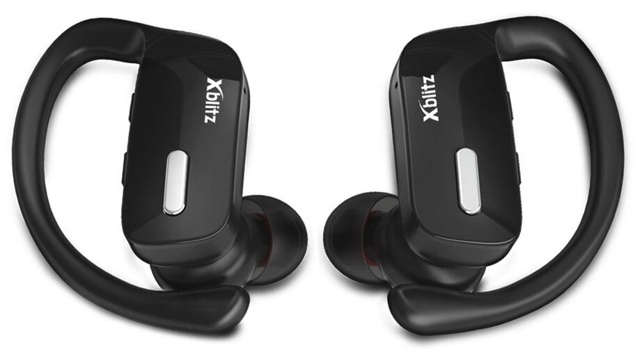 XBLITZ Pure Sport 2 Czarny Słuchawki dokanałowe - niskie ceny i opinie w  Media Expert