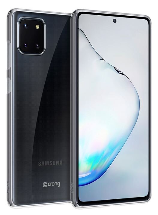 CRONG Crystal Slim Cover do Samsung Galaxy Note 10 Lite Przezroczysty Etui  - niskie ceny i opinie w Media Expert