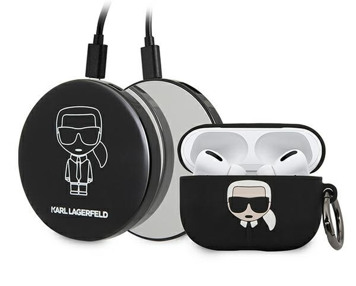 KARL LAGERFELD MagSafe 3000mAh 5W Czarny Powerbank indukcyjny