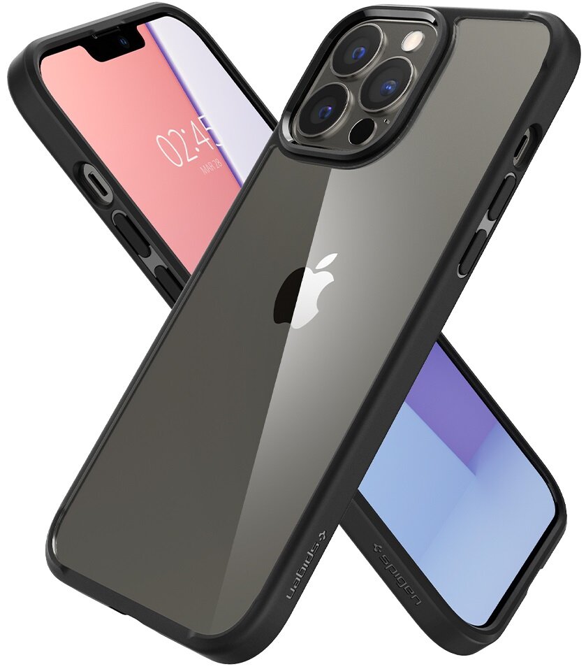 SPIGEN Ultra Hybrid do Apple iPhone 13 Pro Czarny Etui - niskie ceny i  opinie w Media Expert