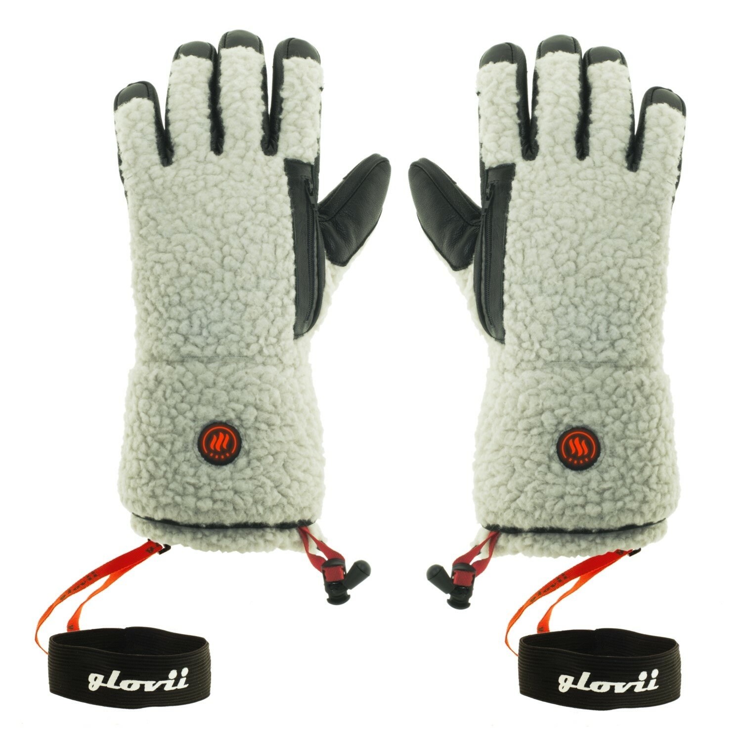 GLOVII GS3 (rozmiar L) Szaro-czarny Podgrzewane rękawiczki - niskie ceny i  opinie w Media Expert