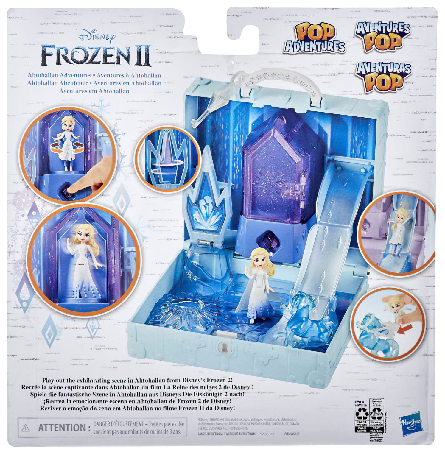 Boneca Disney Frozen 2 Acampamento com os Amigos, com Vestido e Acessório -  Elsa - F1582 - Hasbro : : Brinquedos e Jogos