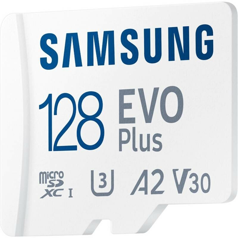 SAMSUNG Evo Plus microSDXC 128GB + Adapter Karta pamięci - niskie ceny i  opinie w Media Expert