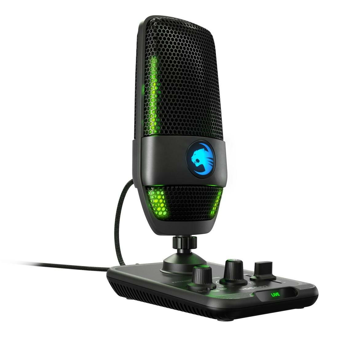 ROCCAT Torch Aimo RGB Mikrofon - niskie ceny i opinie w Media Expert