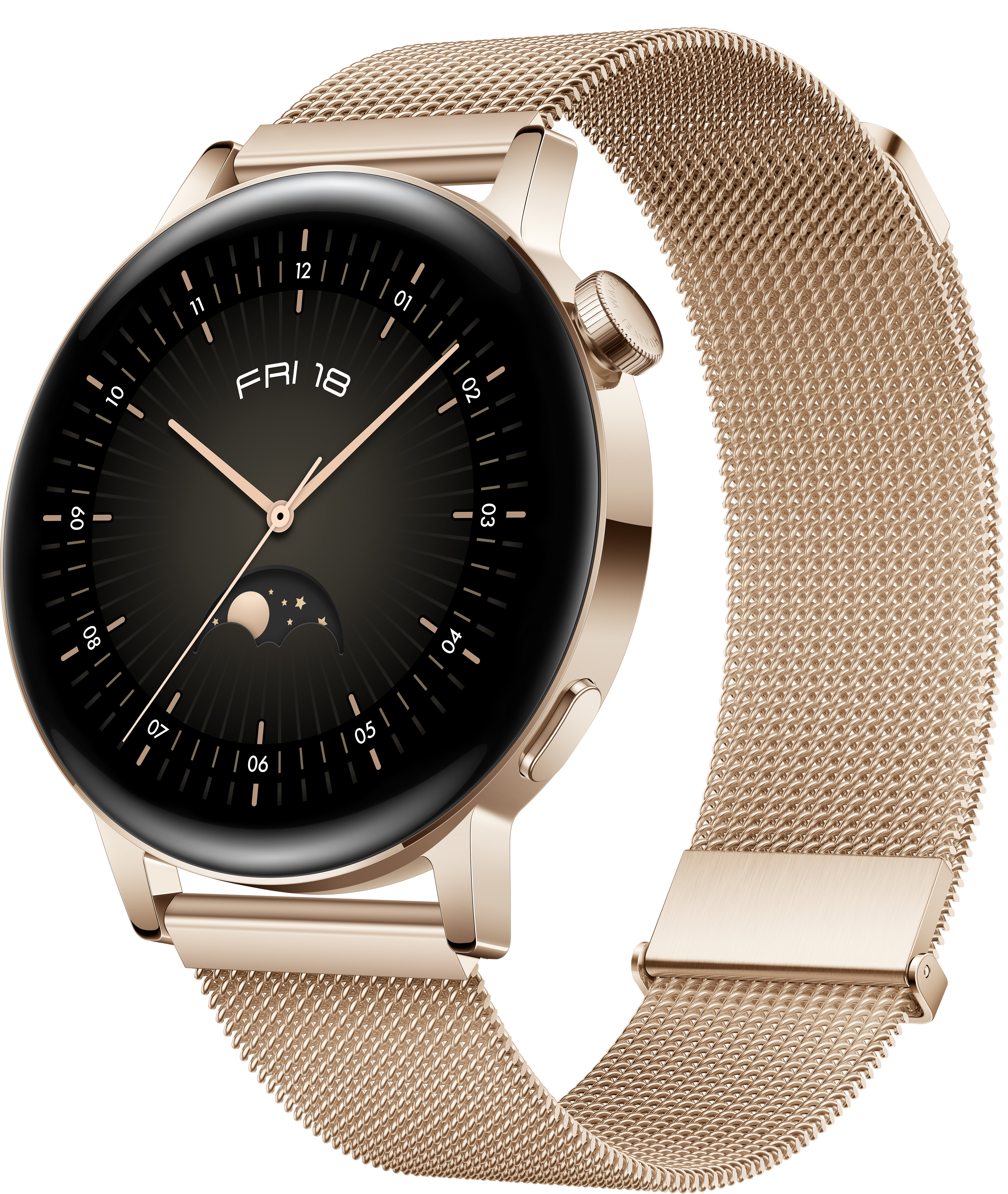 HUAWEI Watch GT 3 42mm Elegant Złoty Smartwatch - niskie ceny i opinie w  Media Expert