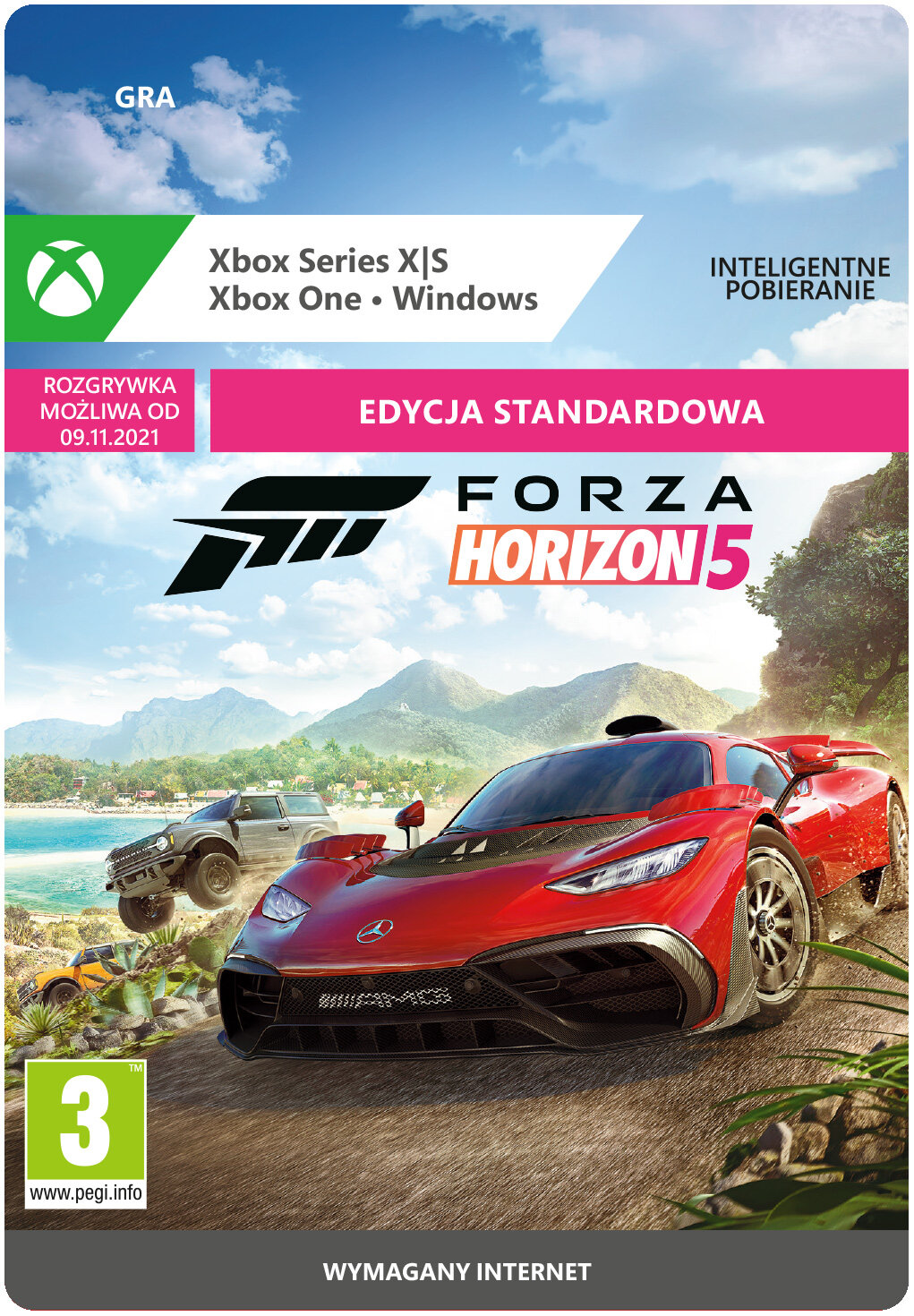 Kod aktywacyjny Forza Horizon 5 Gra PC / XBOX ONE (Kompatybilna z Xbox  Series X) - niskie ceny i opinie w Media Expert