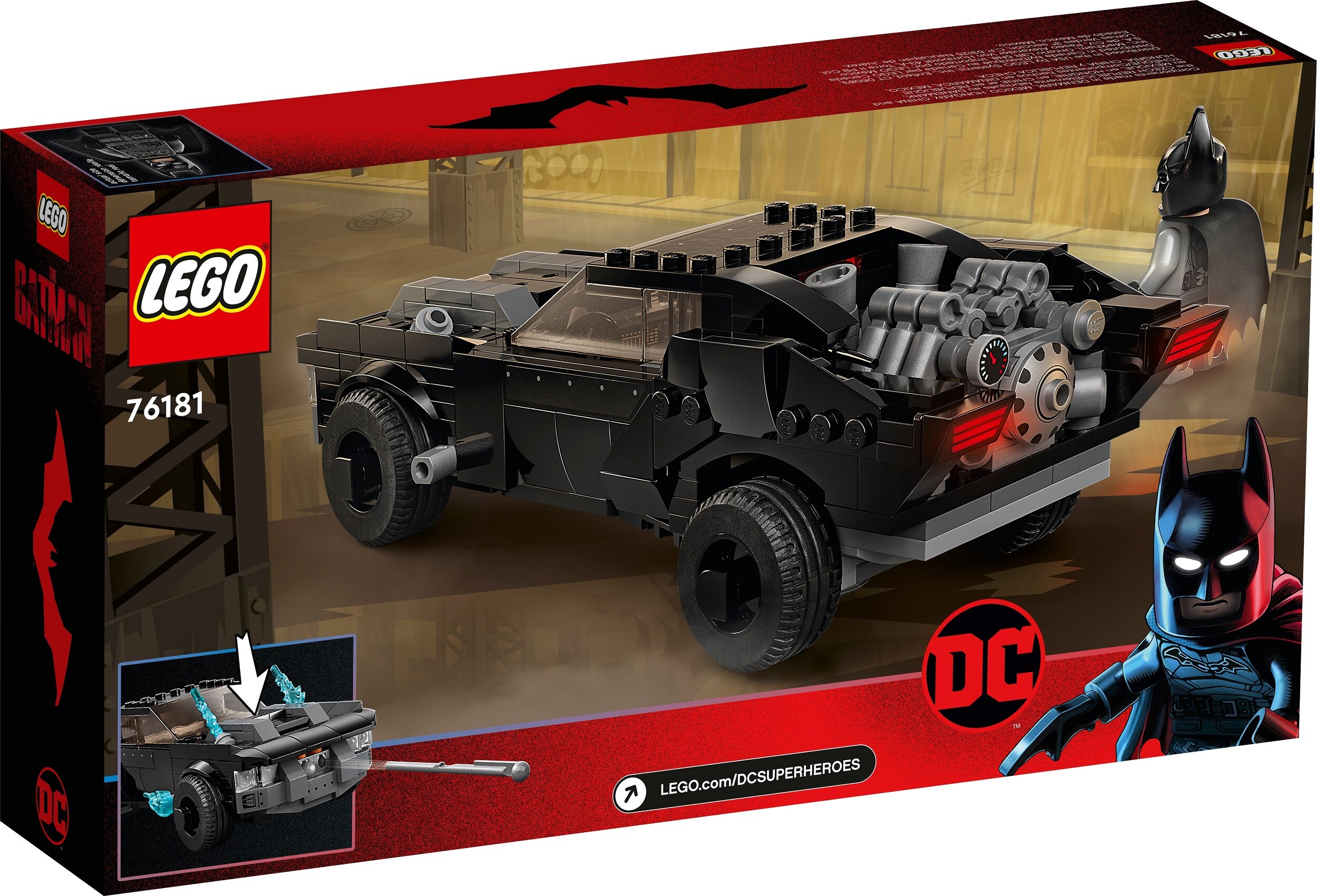 LEGO DC Batmobil: pościg za Pingwinem 76181 - niskie ceny i opinie w Media  Expert