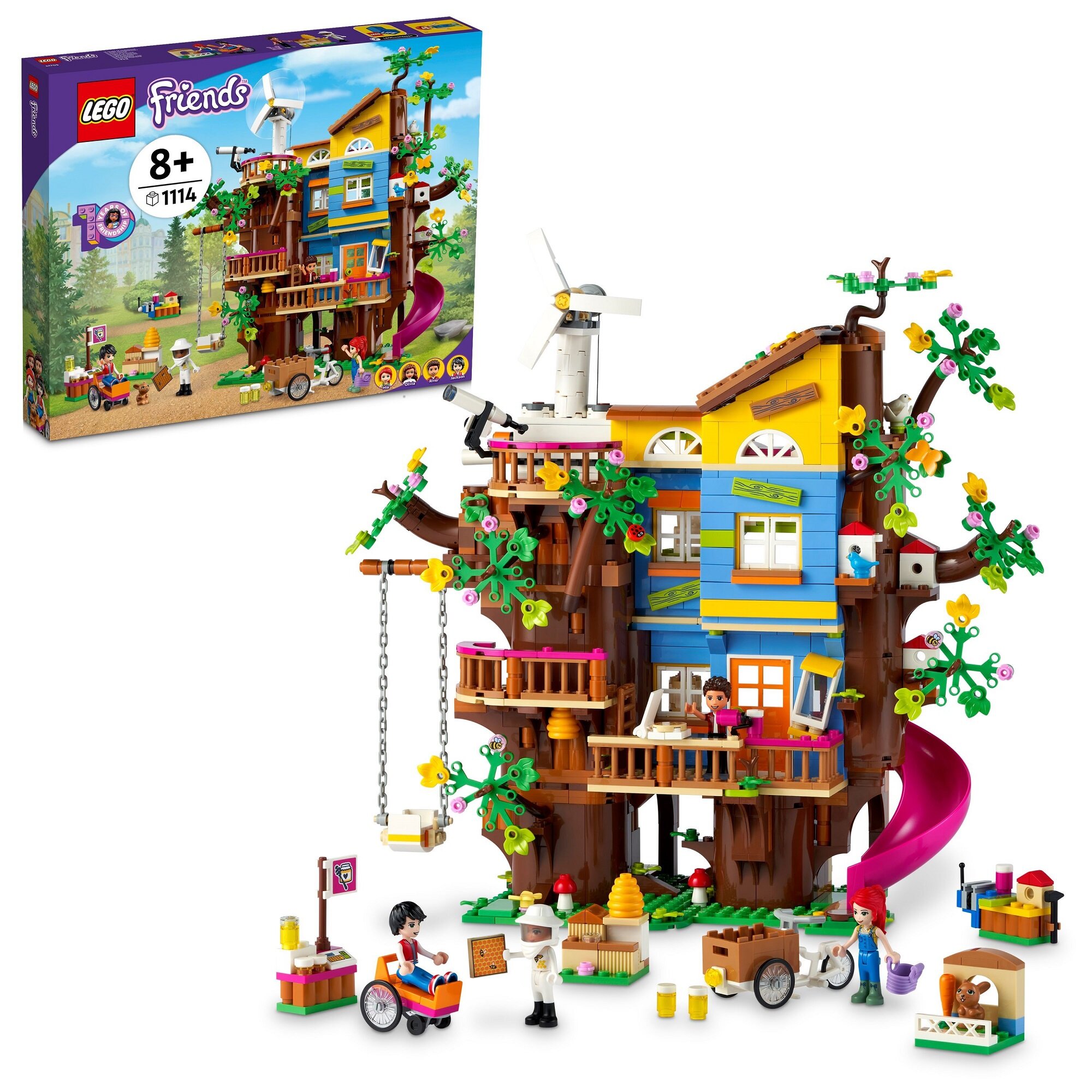 LEGO Friends Domek na Drzewie przyjaźni 41703 - niskie ceny i opinie w  Media Expert