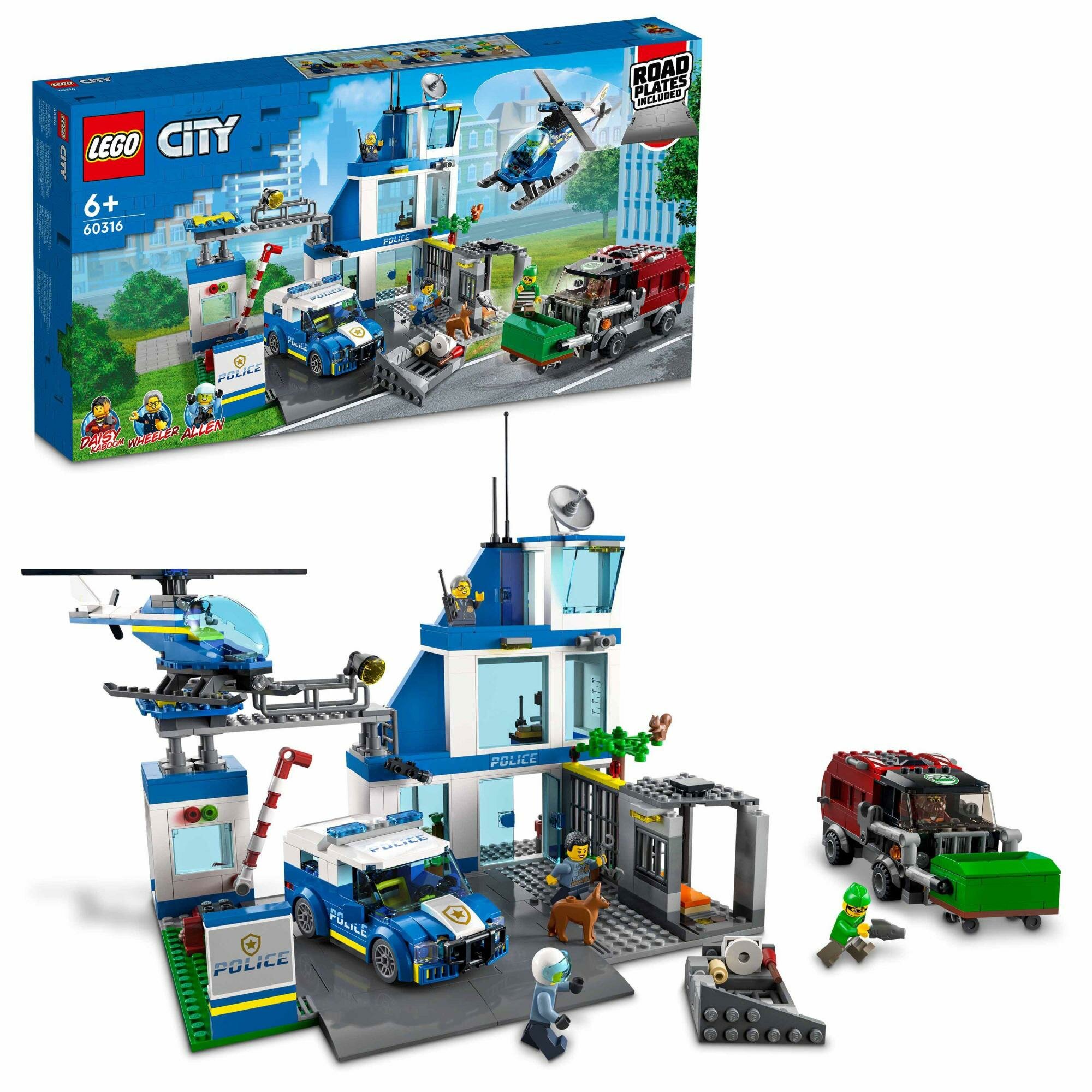 LEGO 60316 City Posterunek policji - niskie ceny i opinie w Media Expert