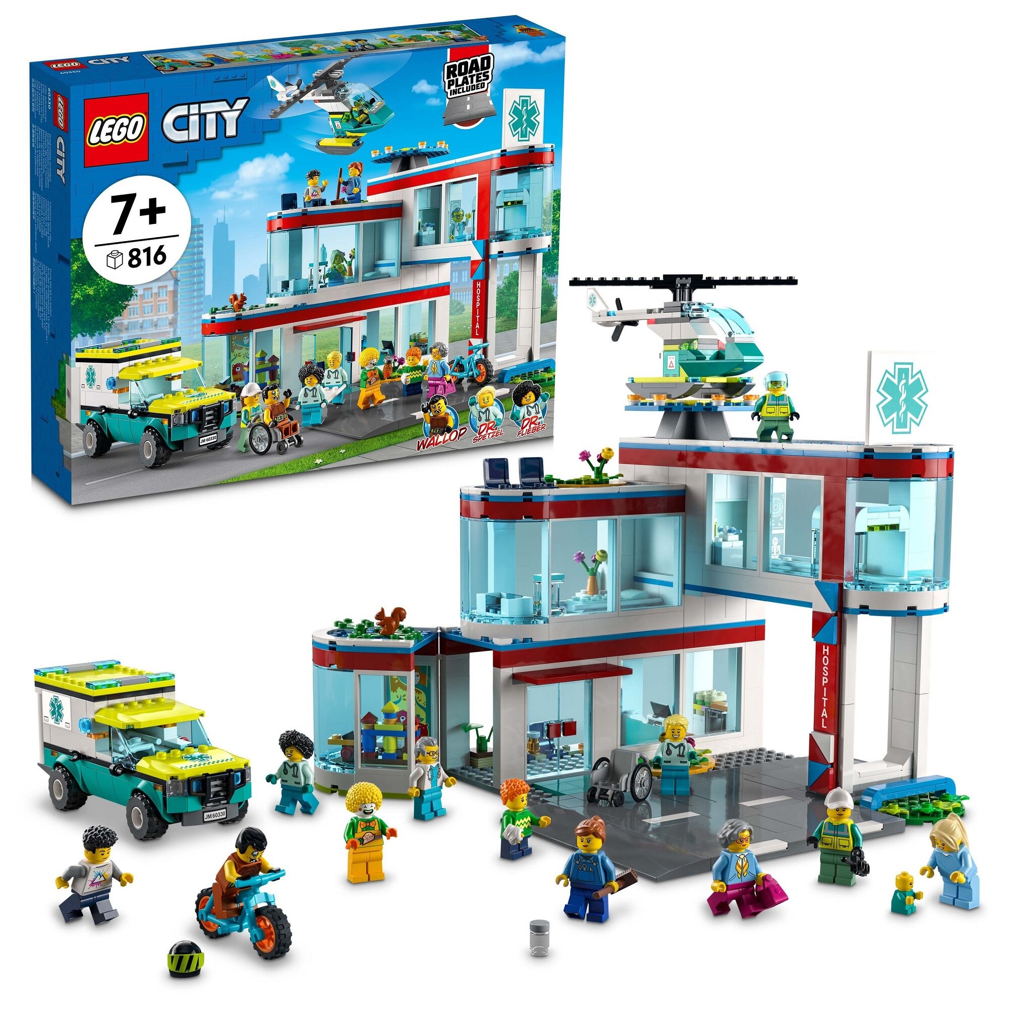 LEGO City Szpital 60330 - niskie ceny i opinie w Media Expert