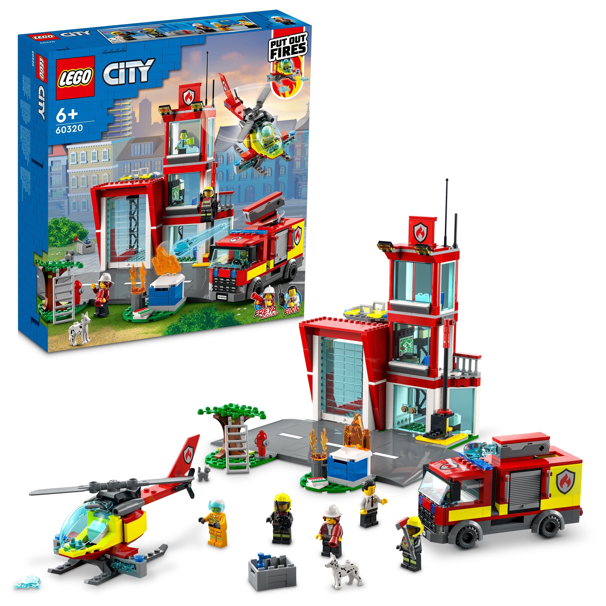LEGO 60320 City Remiza strażacka - niskie ceny i opinie w Media Expert