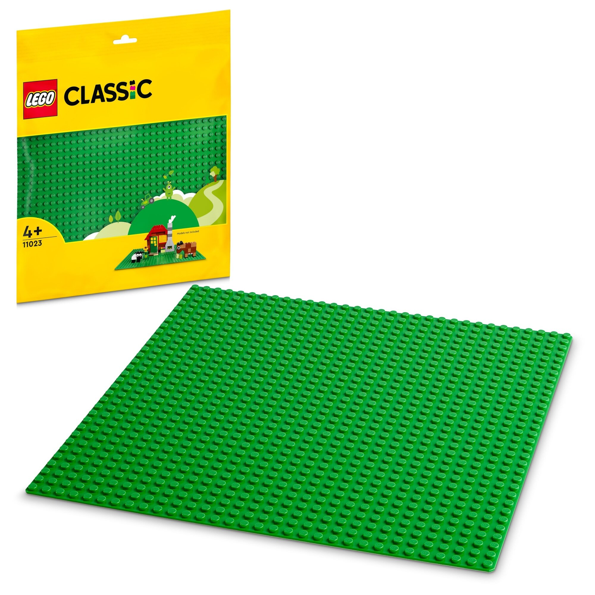 LEGO Classic Zielona płytka konstrukcyjna 11023 - niskie ceny i opinie w  Media Expert