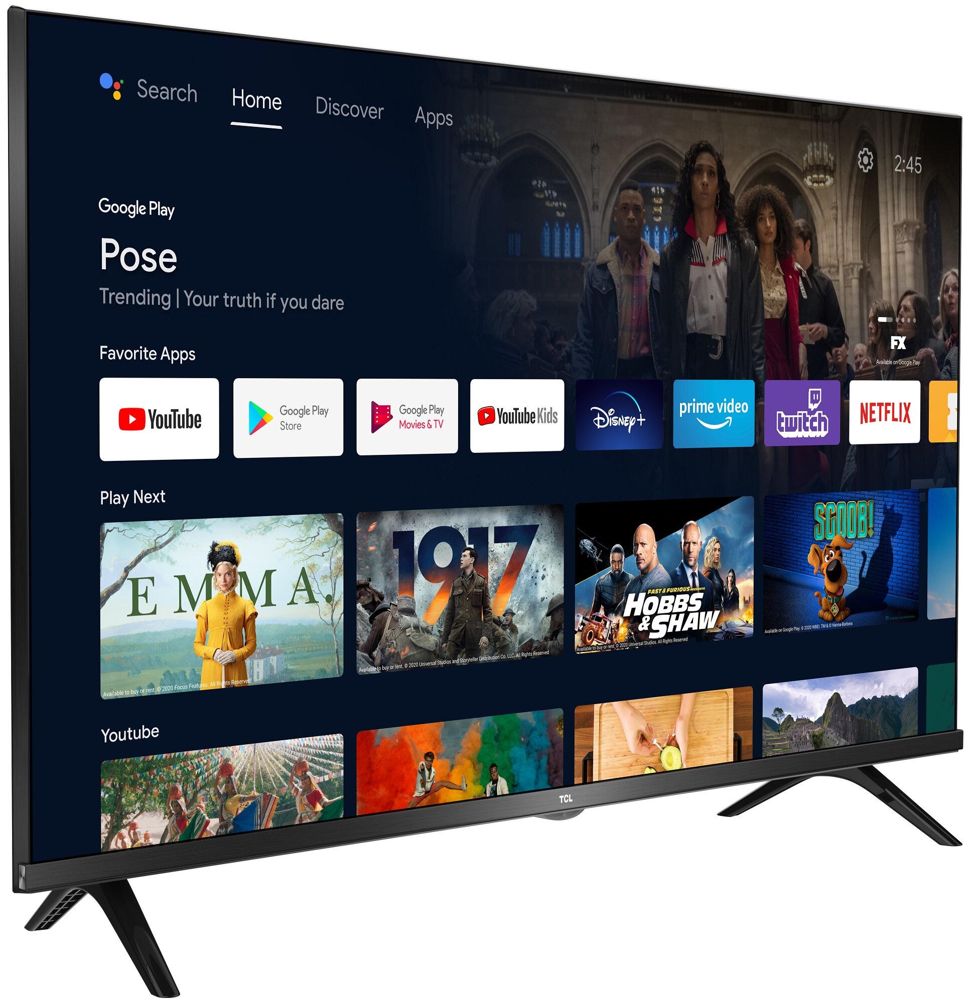 TCL 40S6203 40" LED Android TV Telewizor - niskie ceny i opinie w Media  Expert