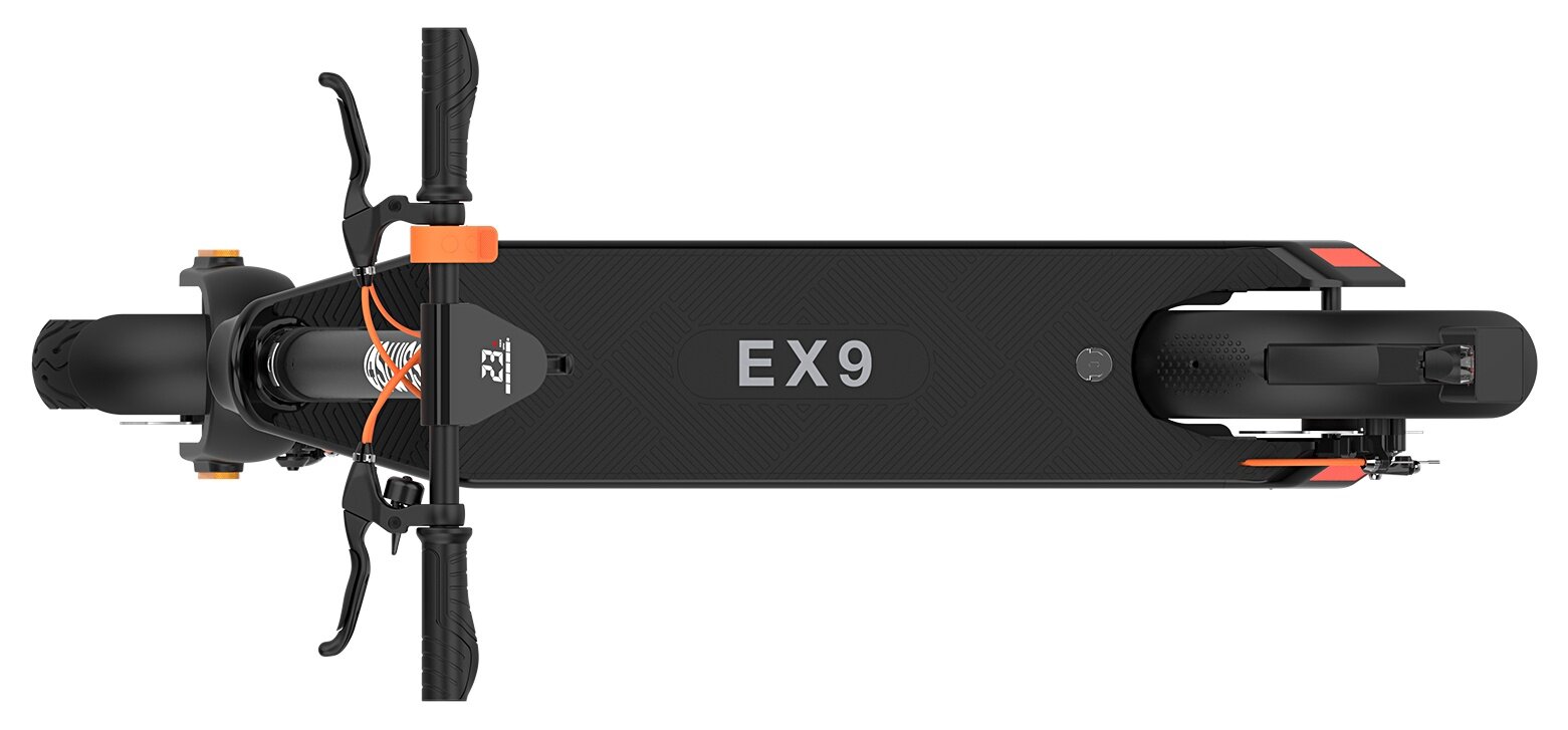 4SWISS EX-9 Czarno-pomarańczowy Hulajnoga elektryczna - niskie ceny i  opinie w Media Expert