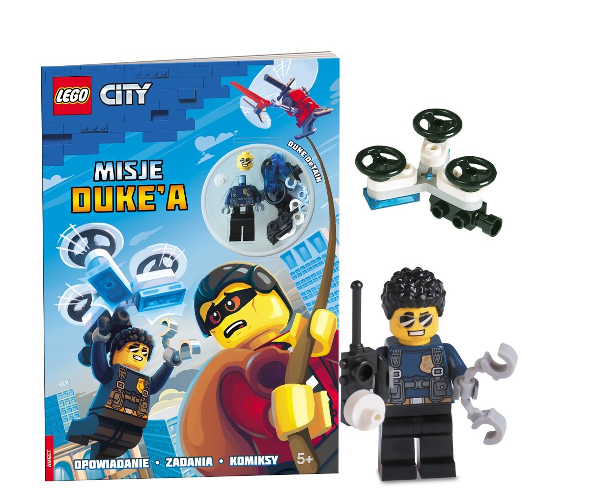LEGO City Misje Duke A LNC-6020 Książka - niskie ceny i opinie w Media  Expert