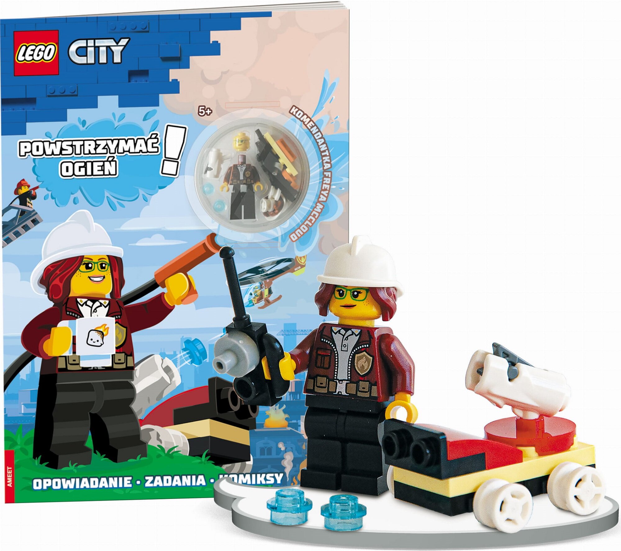 LEGO City Powstrzymać ogień LNC-6022 Książka - niskie ceny i opinie w Media  Expert
