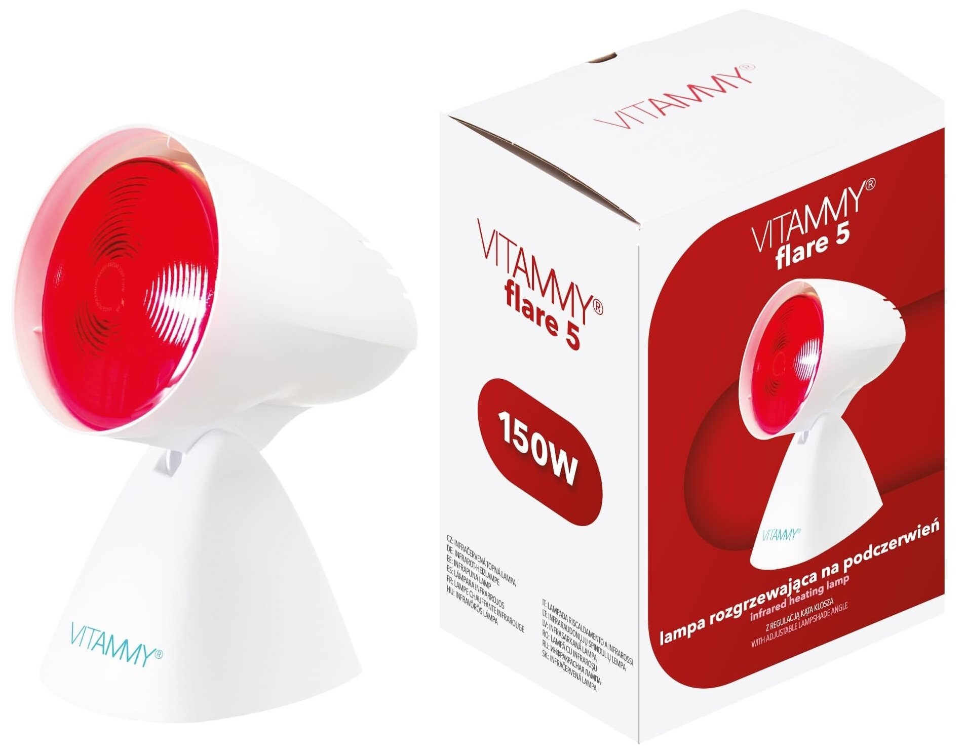 VITAMMY Flare 5 Lampa na podczerwień - niskie ceny i opinie w Media Expert
