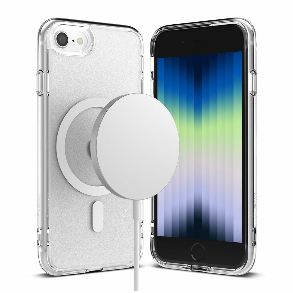 RINGKE Fusion Magnetic MagSafe do Apple iPhone 7/8/SE 2020/2022  Przezroczysty Matowy Etui - niskie ceny i opinie w Media Expert