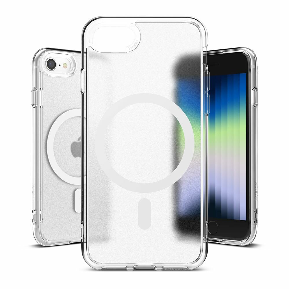 RINGKE Fusion Magnetic MagSafe do Apple iPhone 7/8/SE 2020/2022  Przezroczysty Matowy Etui - niskie ceny i opinie w Media Expert