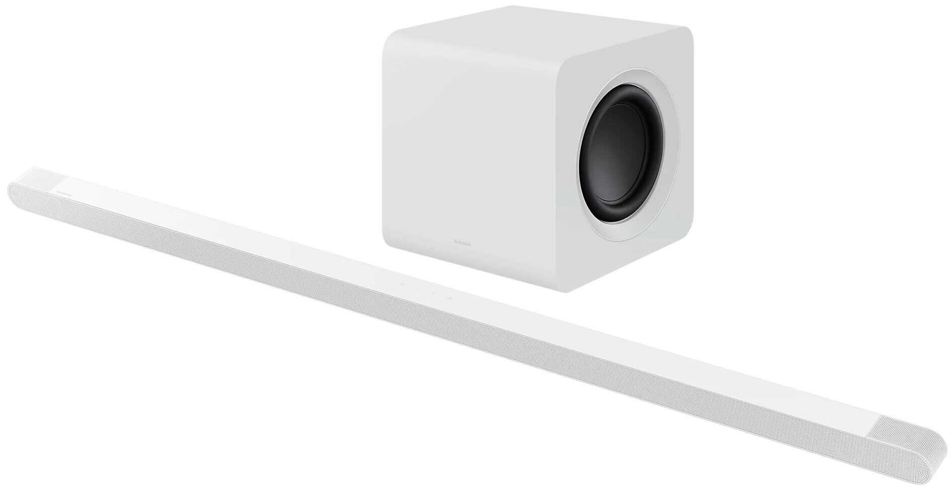 SAMSUNG HW-S801B Biały Soundbar - niskie ceny i opinie w Media Expert