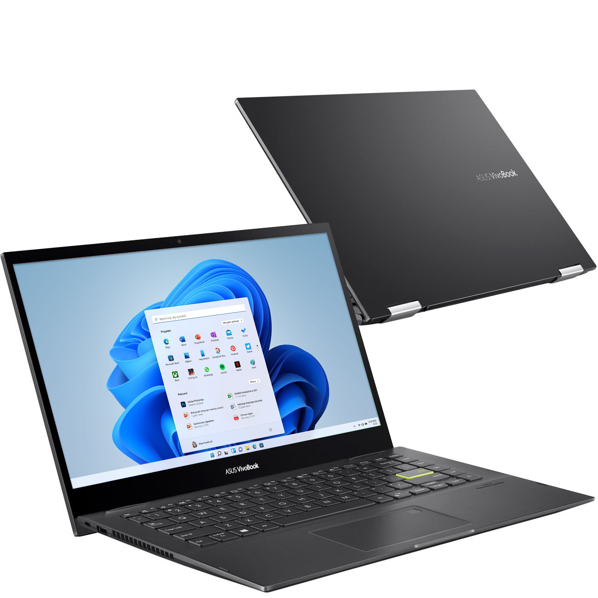 ASUS VivoBook Flip TP470EA-EC379W 14" IPS i5-1135G7 8GB RAM 512GB SSD  Windows 11 Home Laptop - niskie ceny i opinie w Media Expert