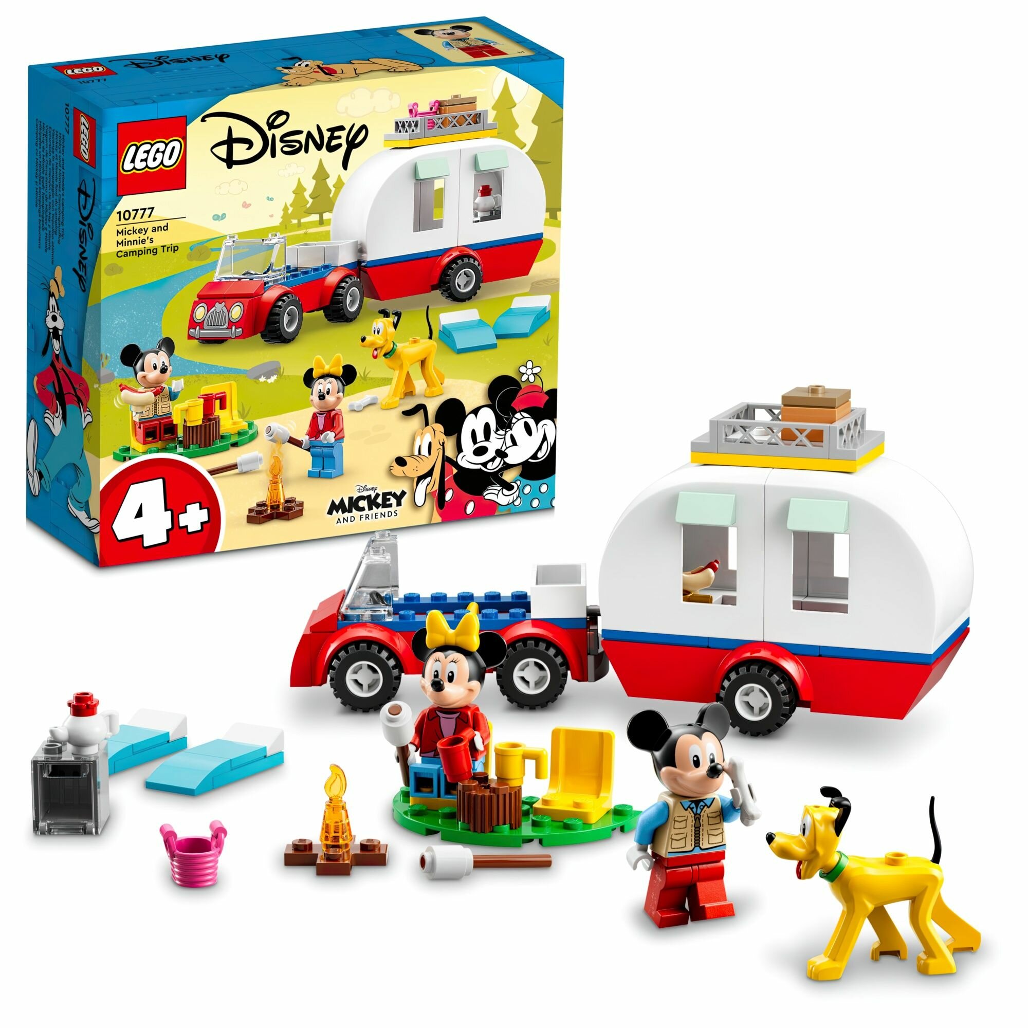LEGO Disney Mickey and Friends - Myszka Miki i Myszka Minnie na biwaku  10777 - niskie ceny i opinie w Media Expert