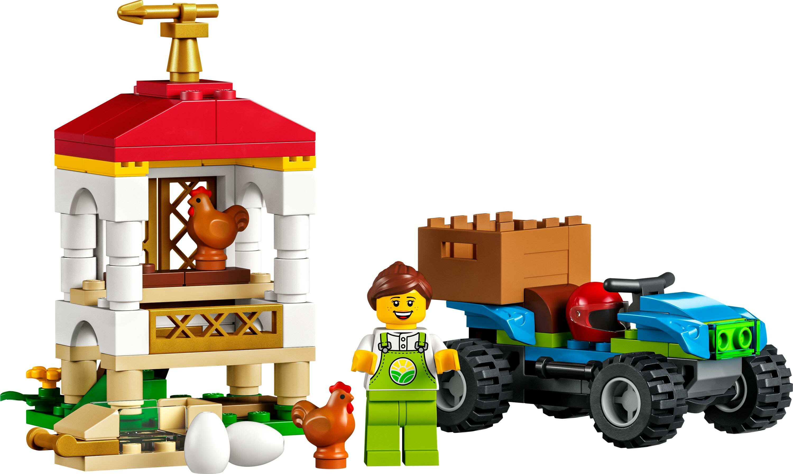 LEGO City Kurnik z kurczakami 60344 - niskie ceny i opinie w Media Expert