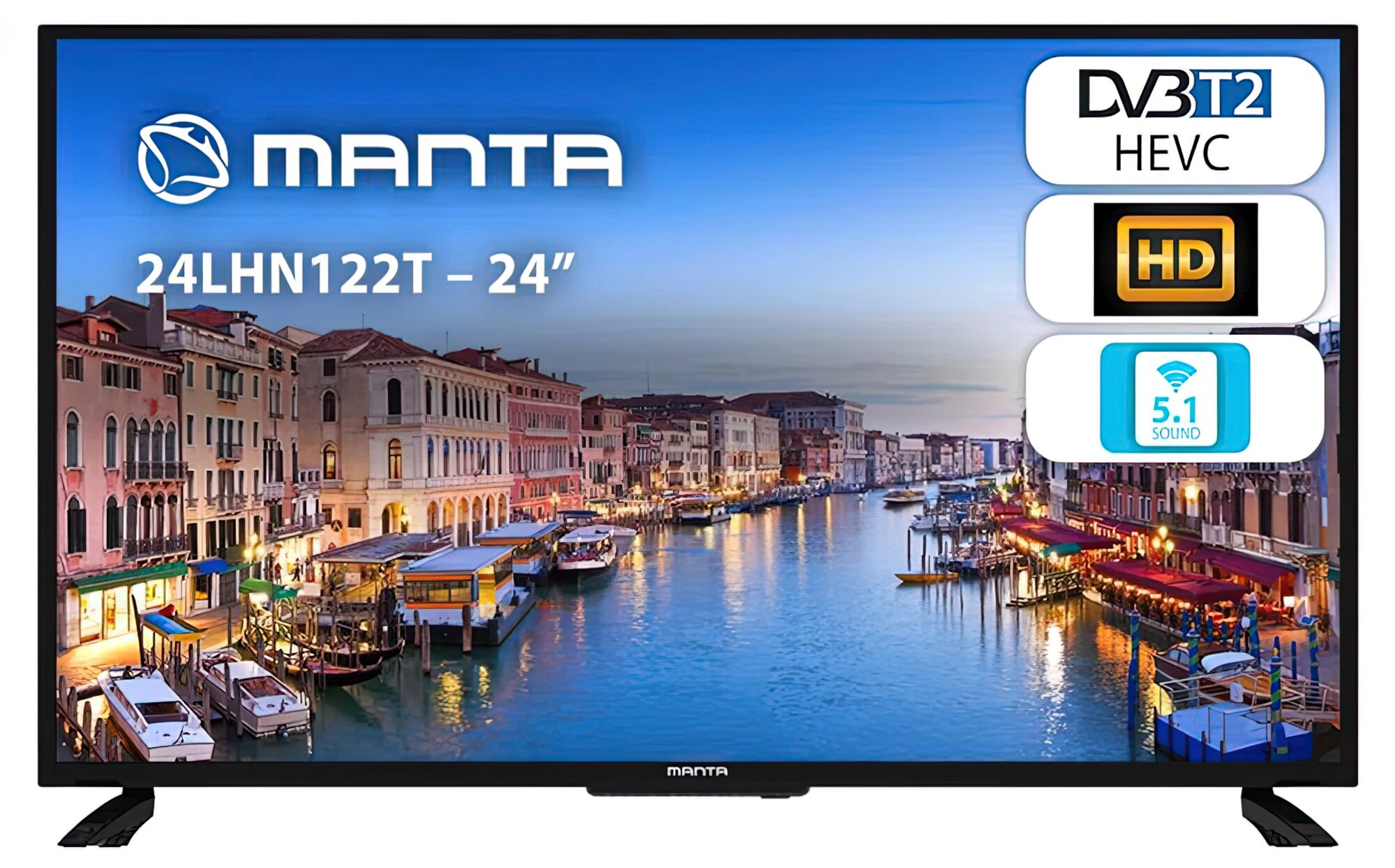 MANTA 24LHN122T 24" LED Telewizor - niskie ceny i opinie w Media Expert