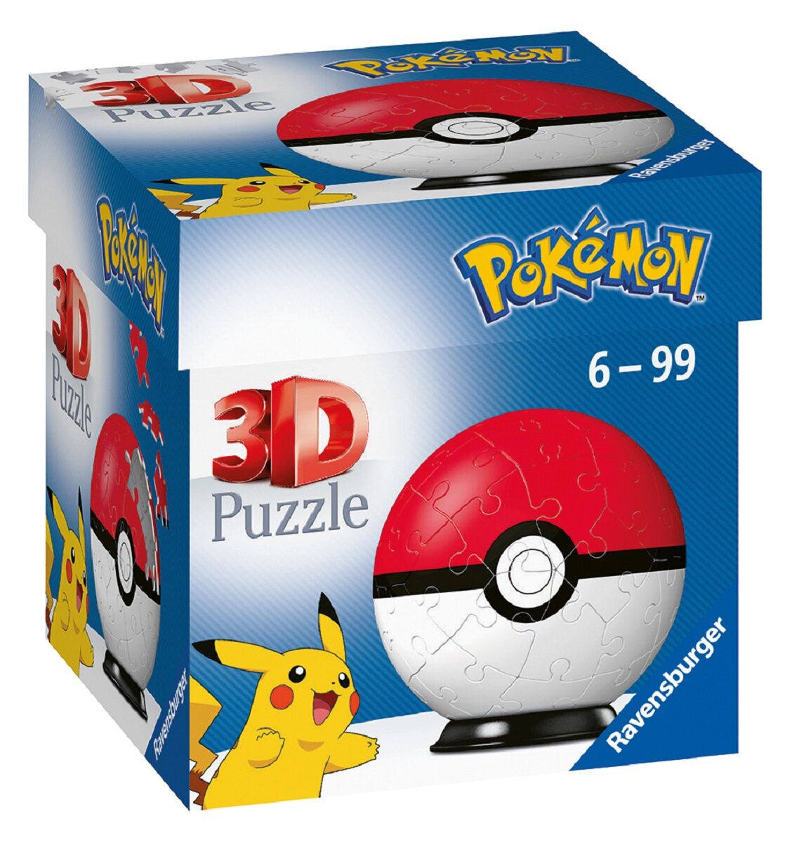 RAVENSBURGER Pokemon 11256 (54 elementy) Puzzle 3D - niskie ceny i opinie w Media  Expert