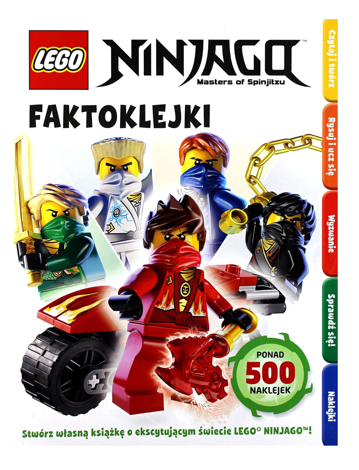 LEGO Ninjago Faktoklejki LDF-2 Książka - niskie ceny i opinie w Media Expert