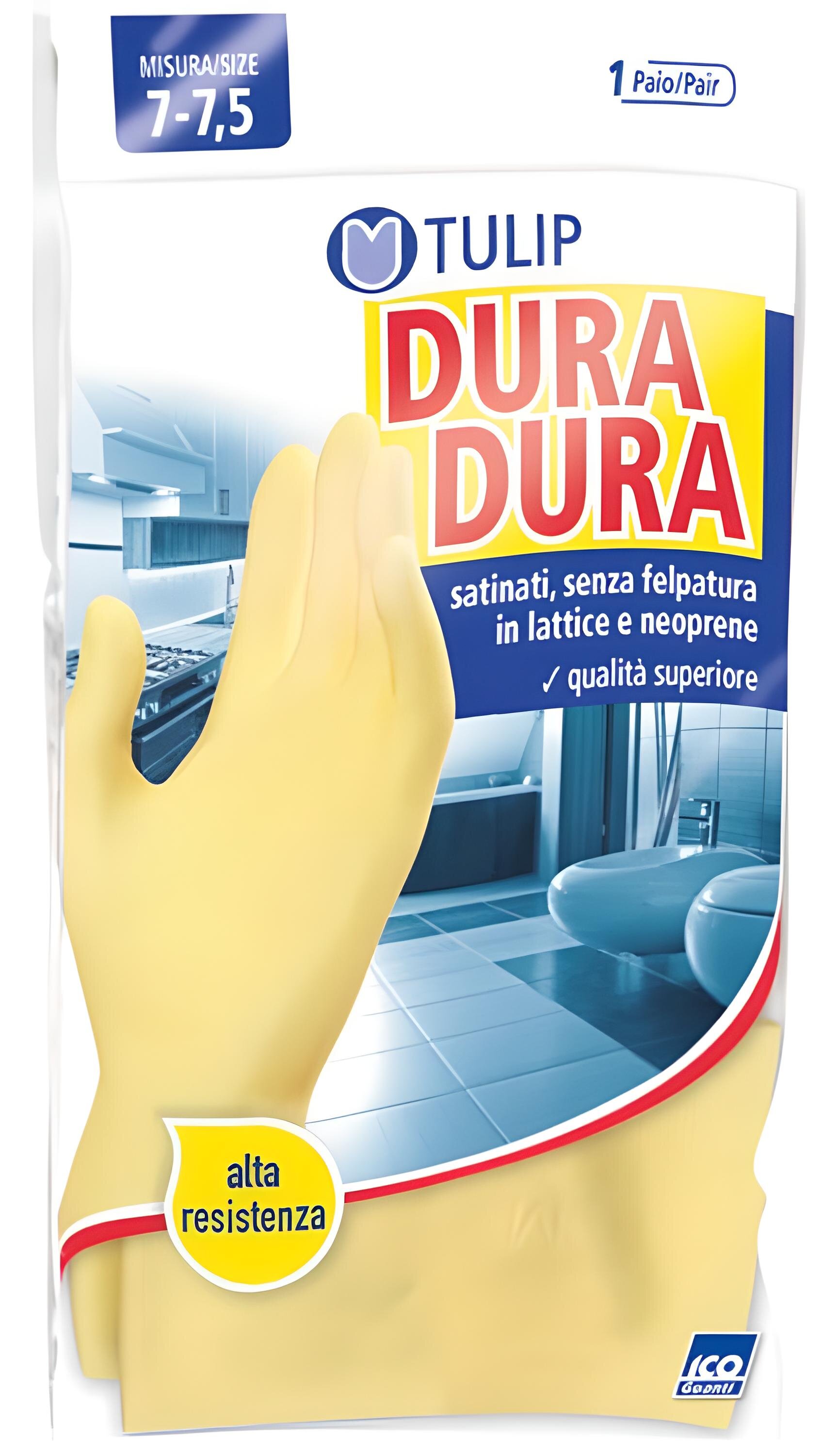 TULIP Dura Dura (rozmiar M) Rękawiczki lateksowe - niskie ceny i opinie w  Media Expert