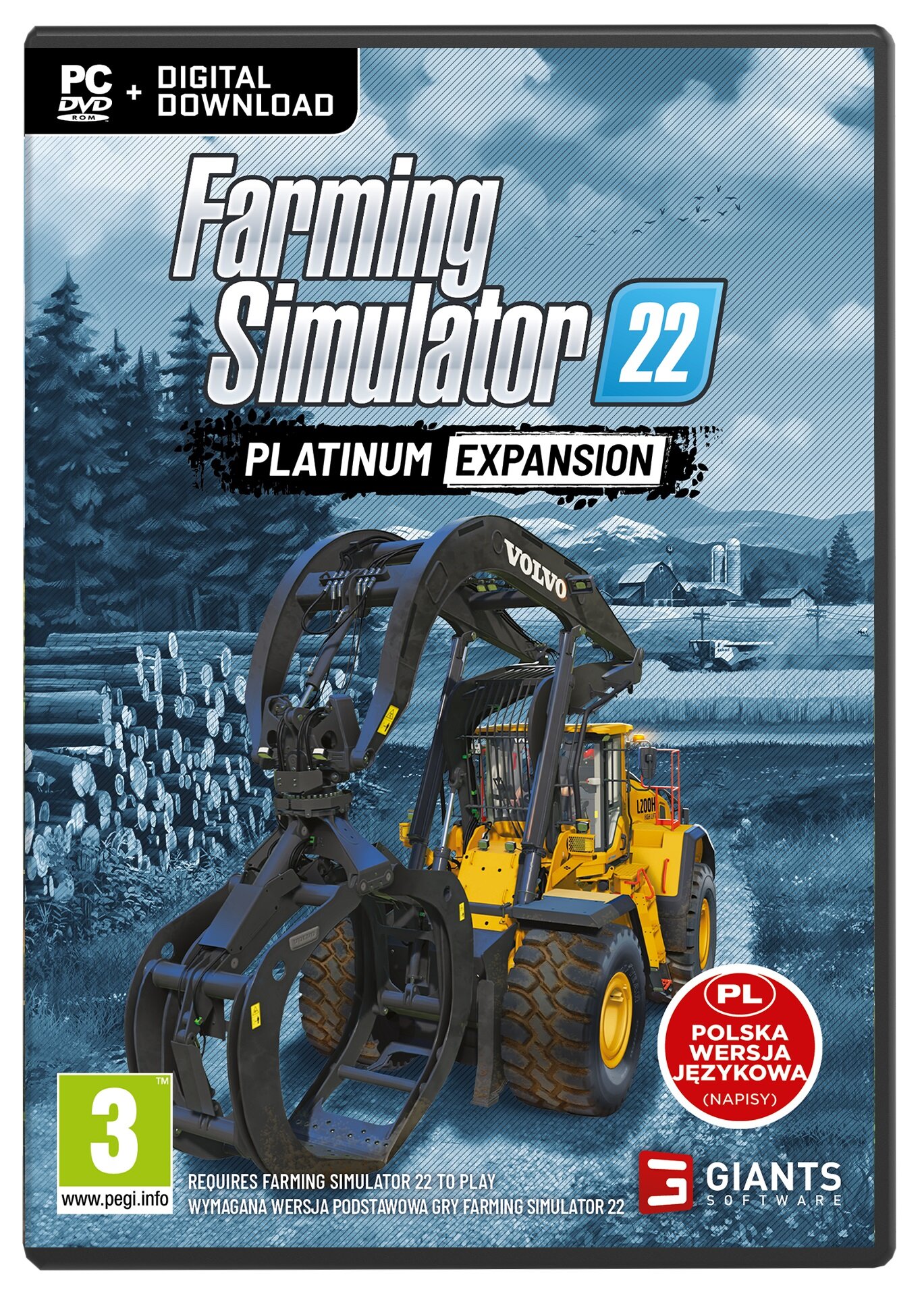Farming Simulator Rozszerzenie Edycja Platynowa Gra Pc Niskie Ceny I Opinie W Media Expert