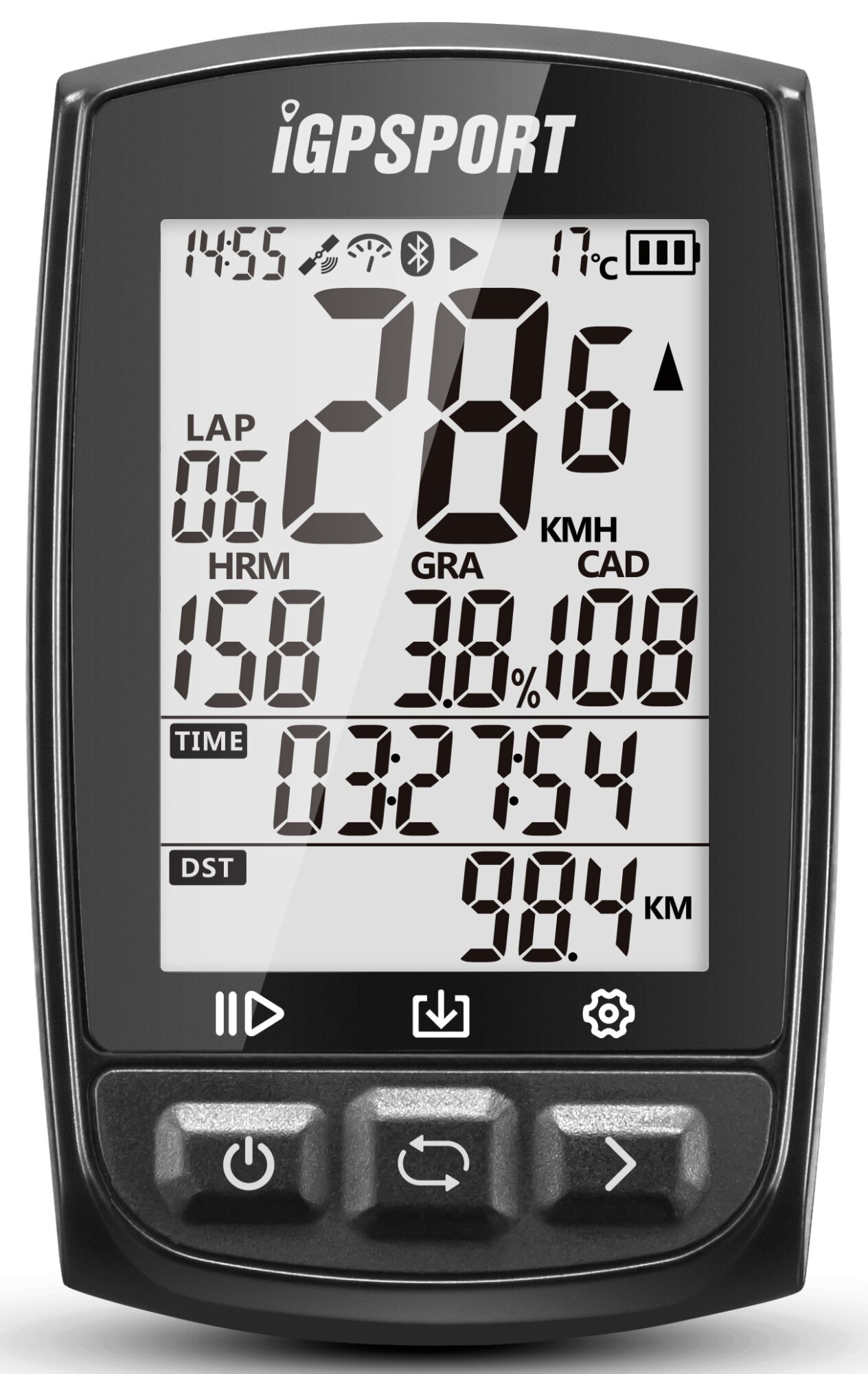 Licznik rowerowy IGSPORT GPS IGS50S - niskie ceny i opinie w Media Expert