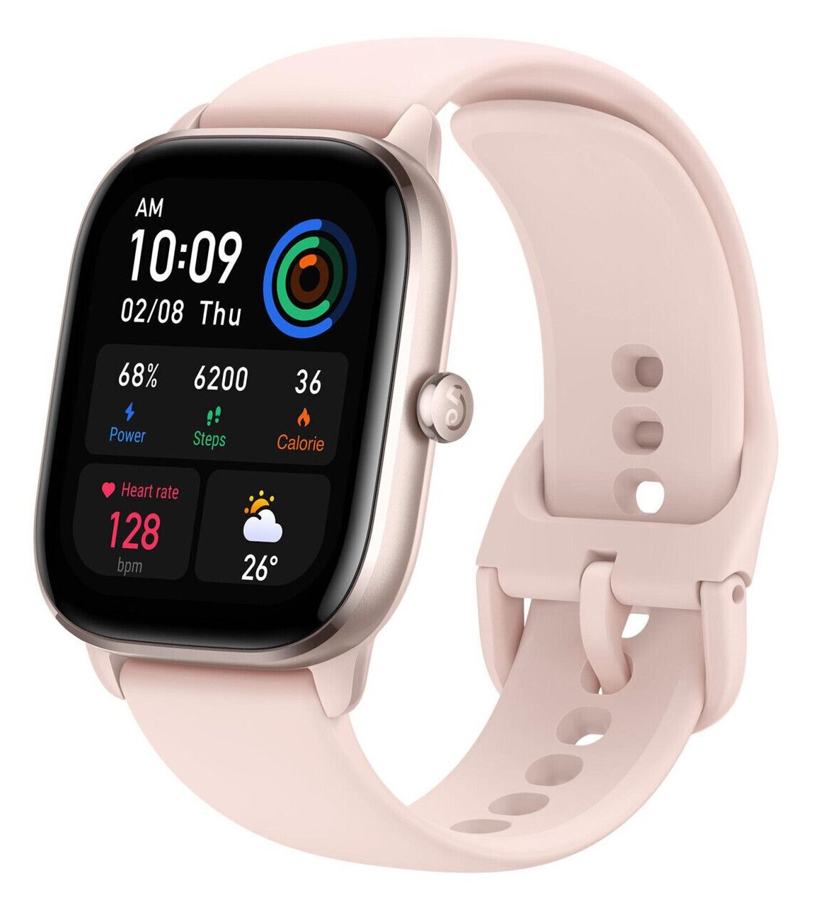 AMAZFIT GTS 4 Mini Różowy Smartwatch - niskie ceny i opinie w Media Expert