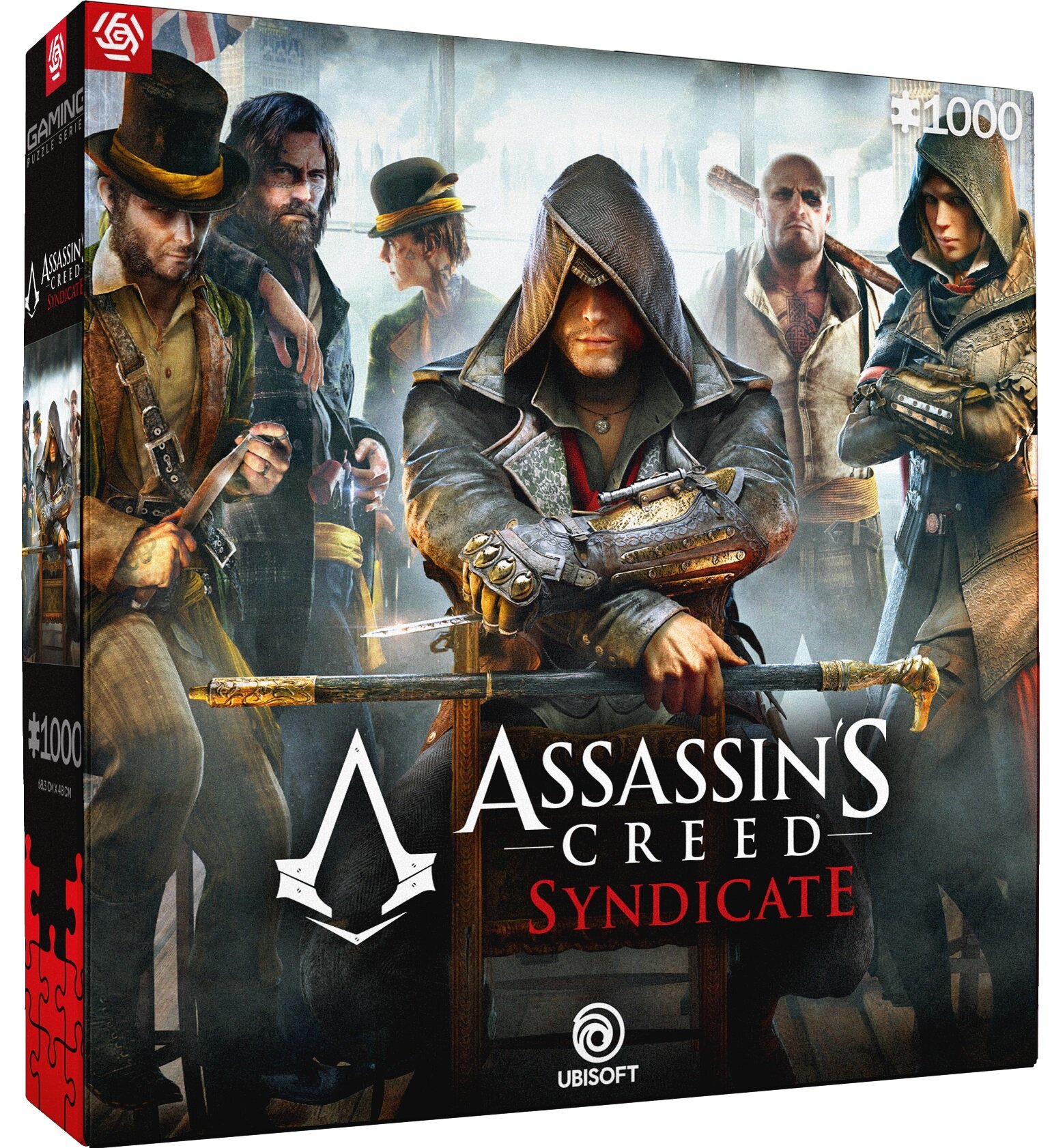 CENEGA Assassin's Creed Syndicate The Tavern (1000 elementów) Puzzle -  niskie ceny i opinie w Media Expert
